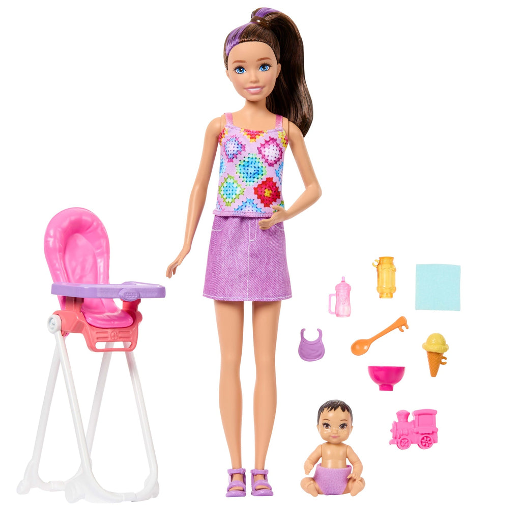 Barbie Coffret Skipper Baby Sitter