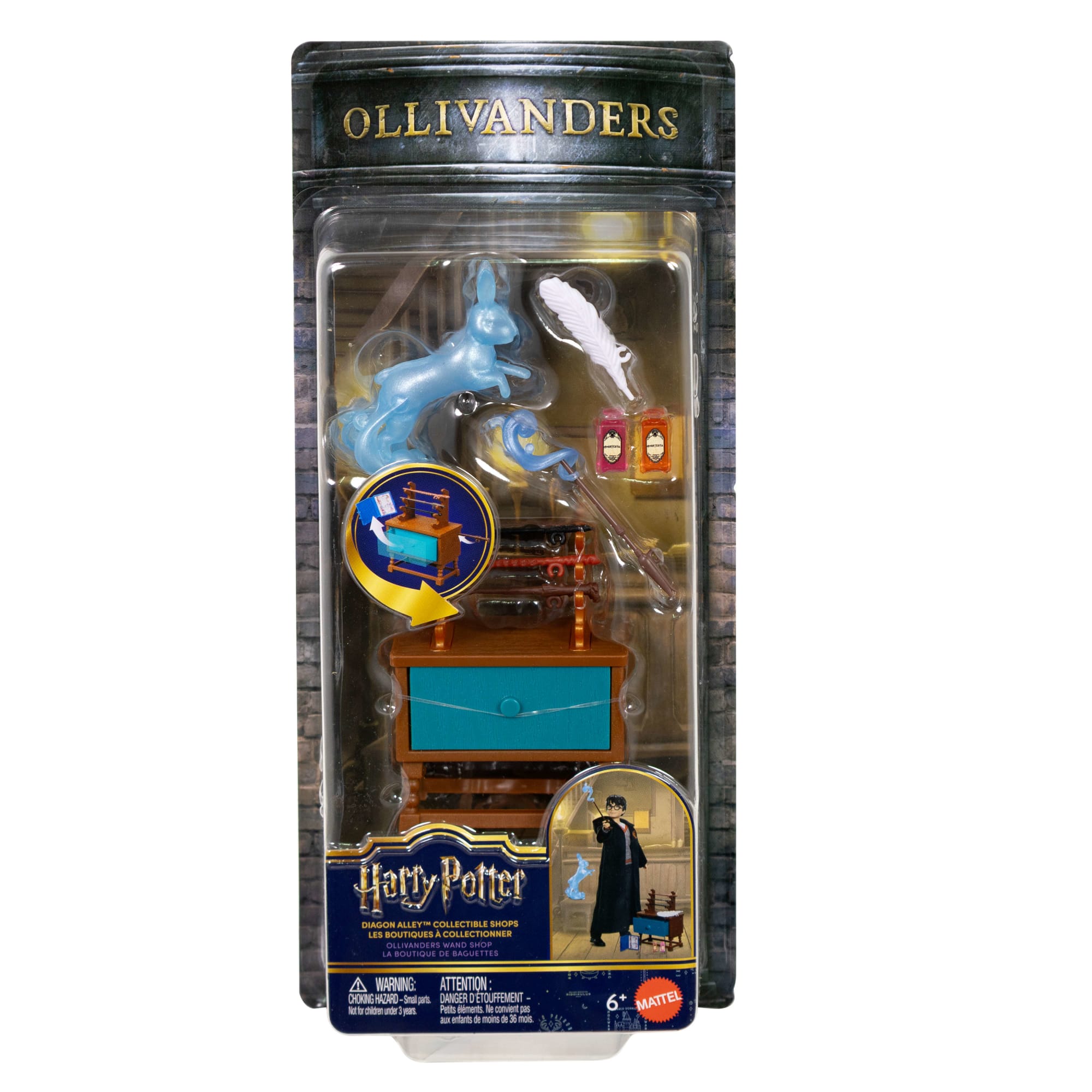 Harry Potter Diagon Alley Collectible Shops, Ollivanders, Movie-Inspired Accessories & Surprises