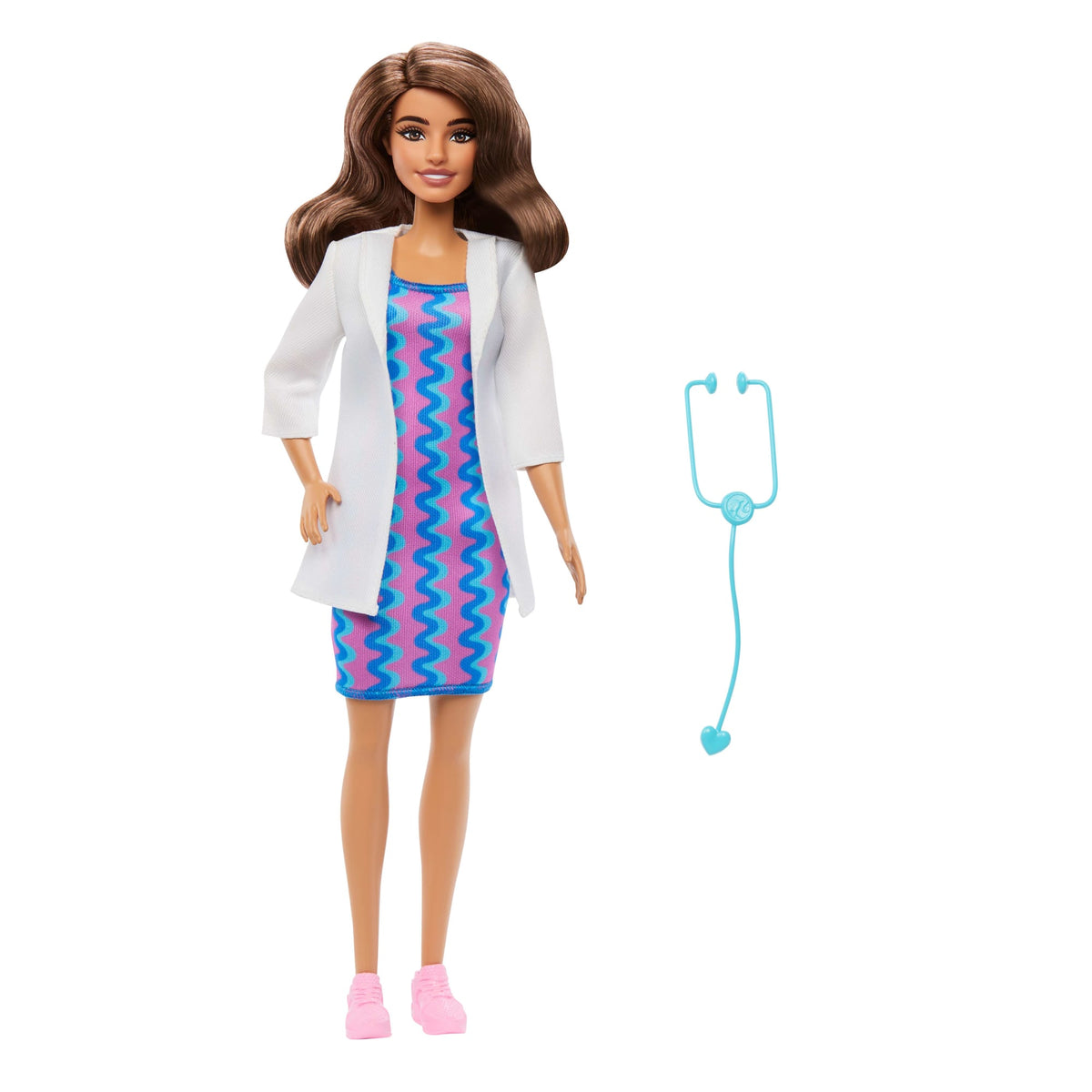 Barbie Careers Doctor Doll & Accessory, Fashion Doll Wearing Removable Look With Stethoscope