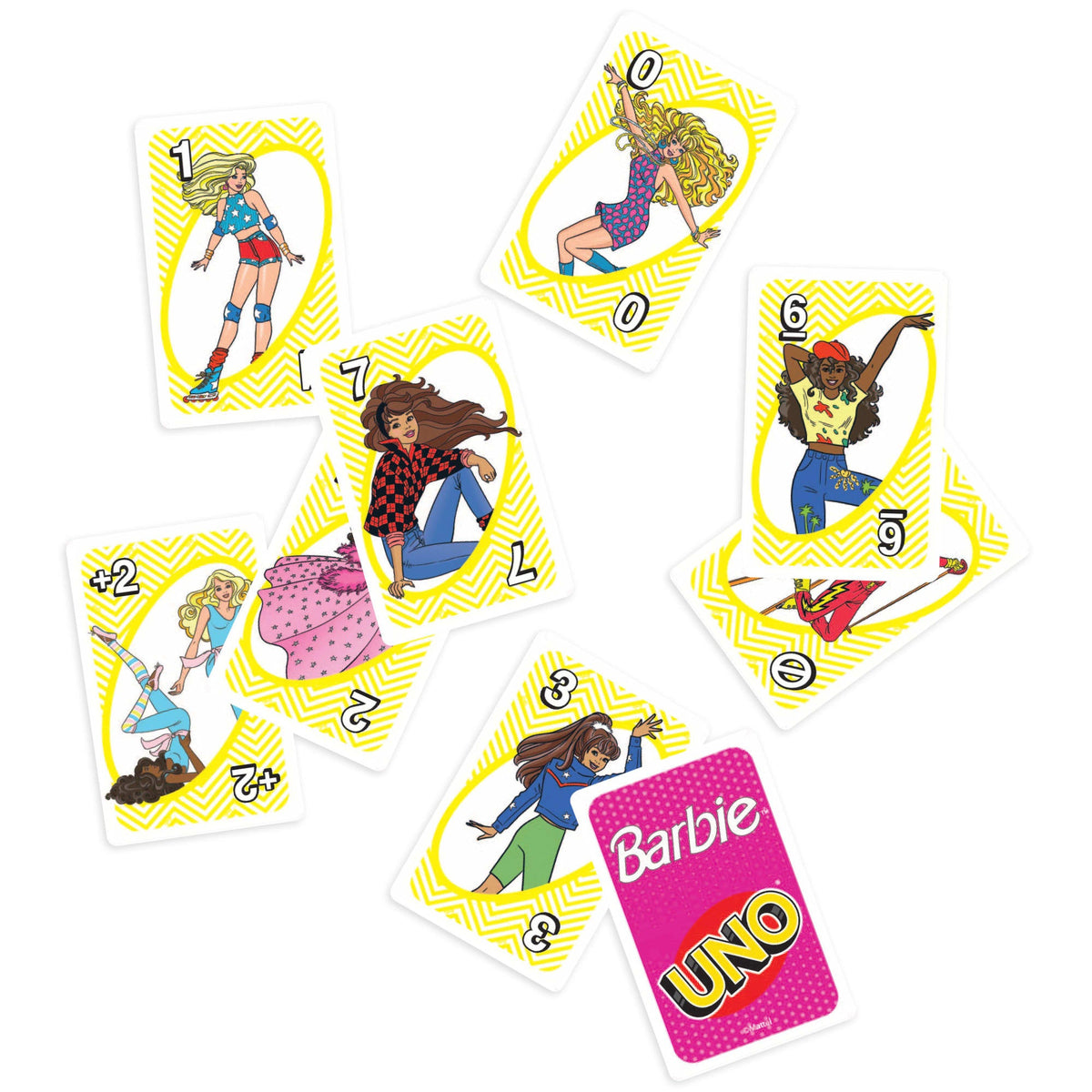 UNO Barbie Card Game For Kids & Family Night