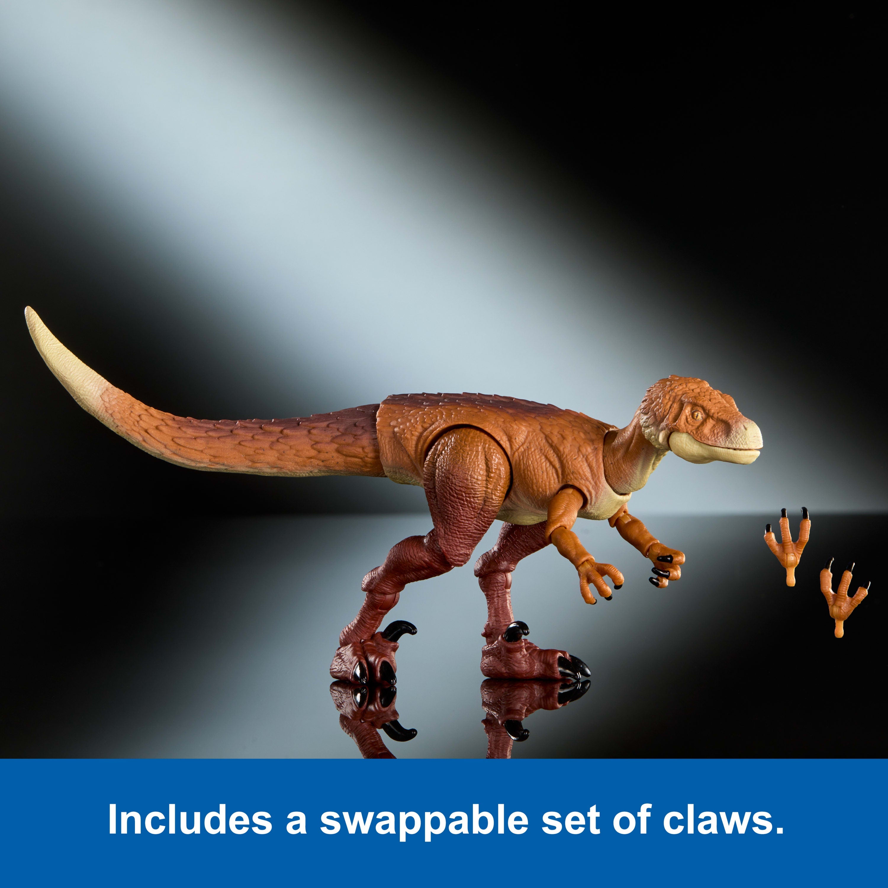 Jurassic World Hammond Collection Ornitholestes Dinosaur Figure, Deluxe Design And 18 Articulations