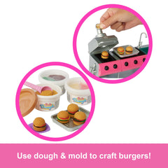 Barbie Dream Camper Playset With Roof Tent, BBQ Grill With Color-Change Feature & 60+ Accessories