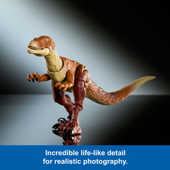 Jurassic World Hammond Collection Ornitholestes Dinosaur Figure, Deluxe Design And 18 Articulations