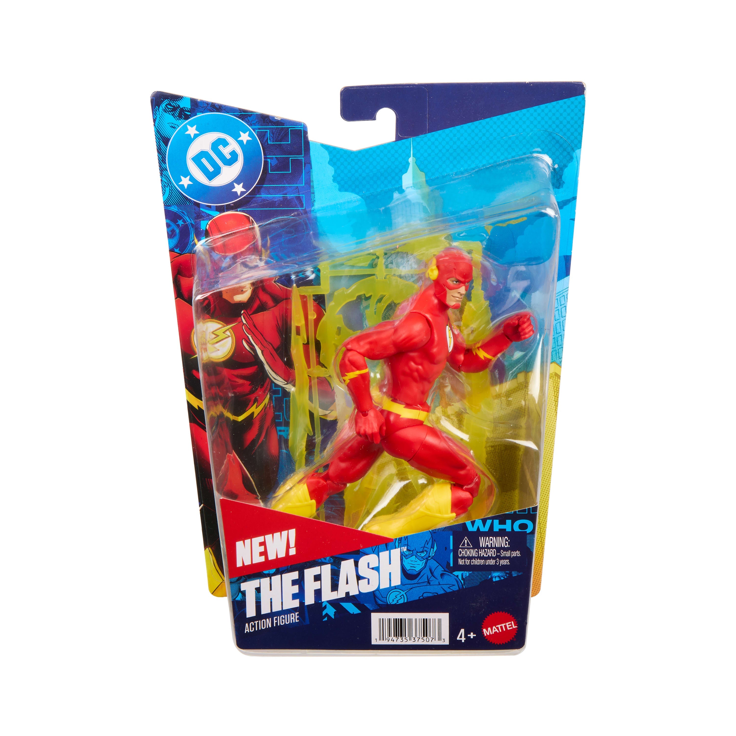 DC Premier 6.5 inch The Flash Action Figure Series 1, Detailed Design With 22 Articulations