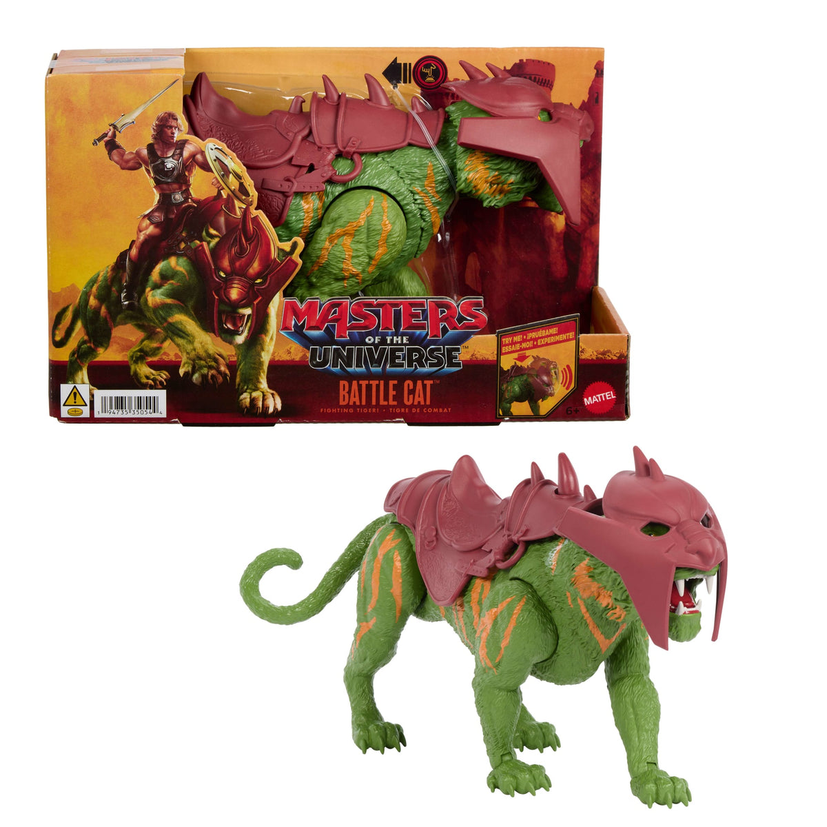 Les Maîtres de L’Univers-Figurine Tigre de Combat