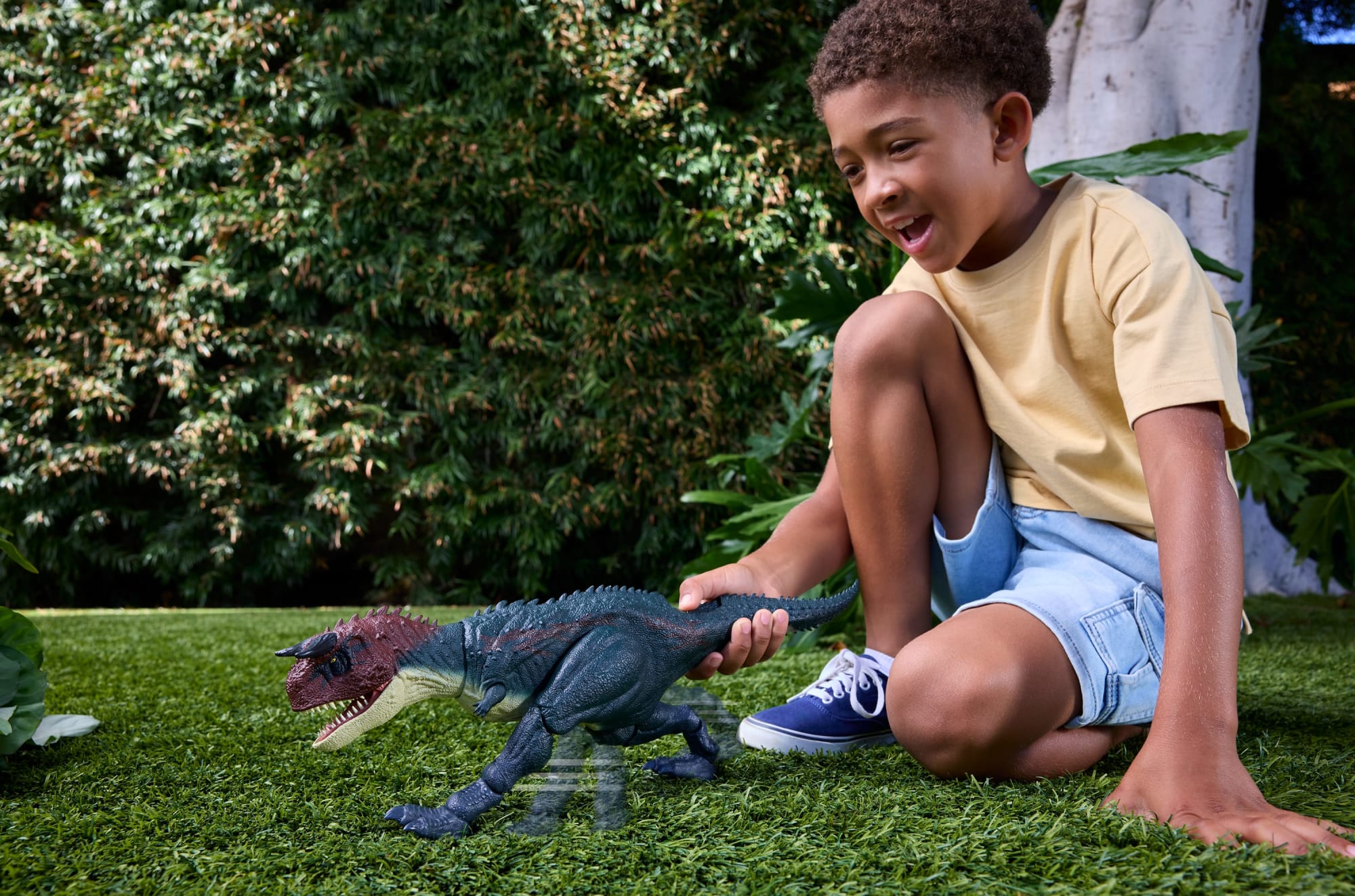 Jurassic World Dinossauro de Brinquedo Jurassic World Dinossauro Ataca e Morde