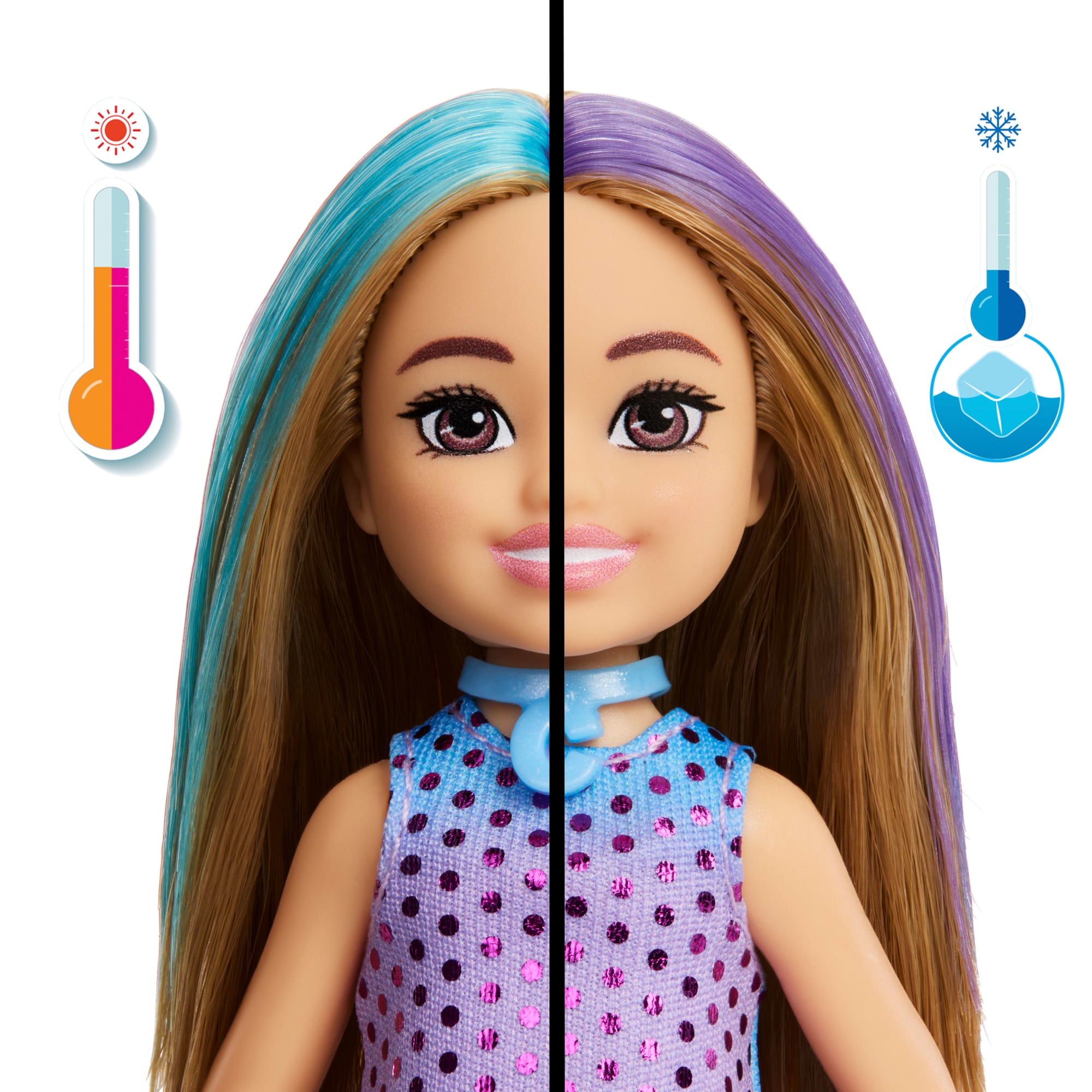 Barbie Party Unboxed Muñeca Chelsea Fiesta Glamour Sorpresa