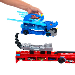 Hot Wheels City Pista de Juguete transportador de dragones