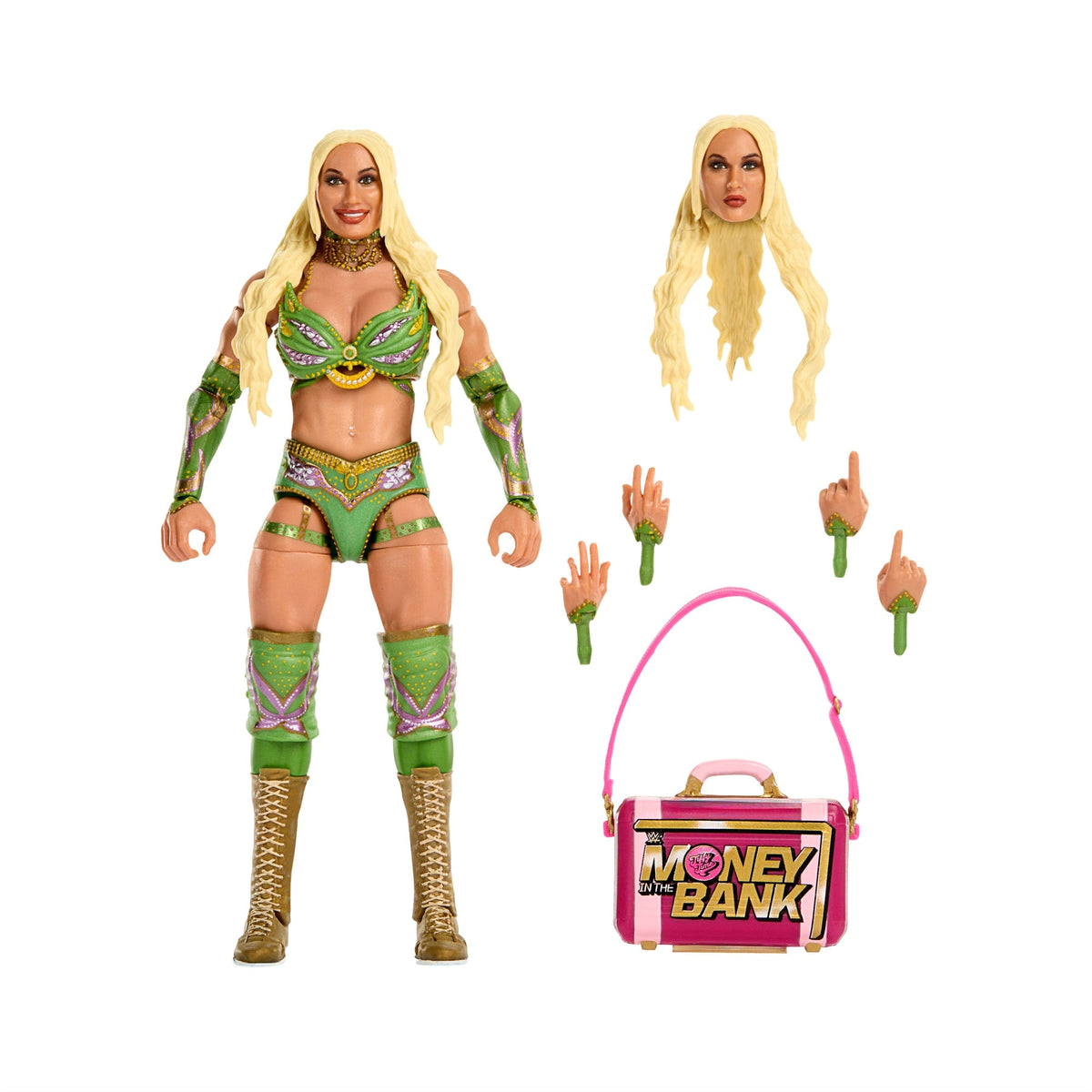 WWE Ultimate Edition Tiffany Stratton Action Figure & Accessories Set, 6-Inch Collectible Superstar
