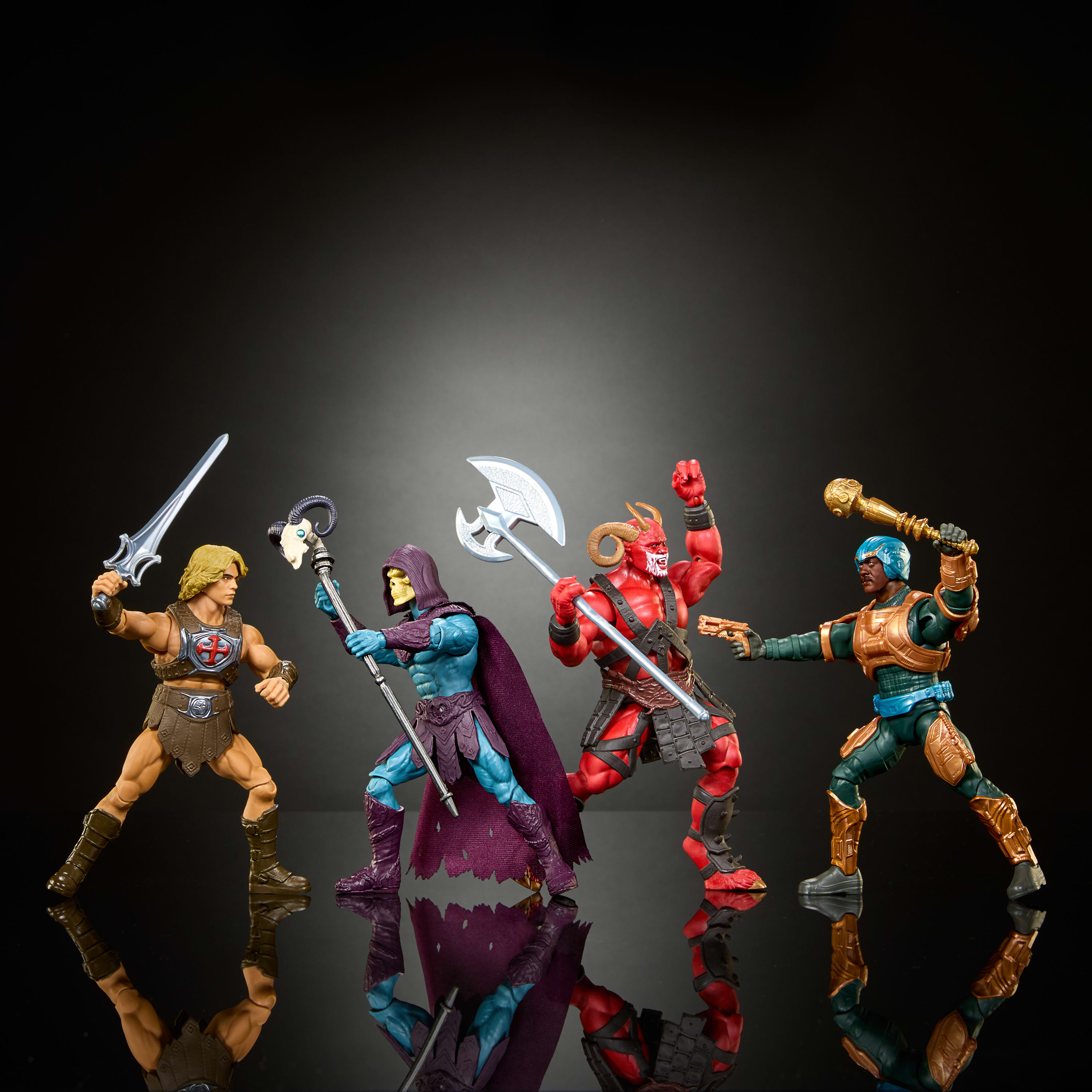 Masters Of The Universe Película Paquete de 4 Figuras de Acción