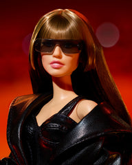 Barbie®-Poupée Miley Cyrus-Tenue en Similicuir Avec Capuche et Talons