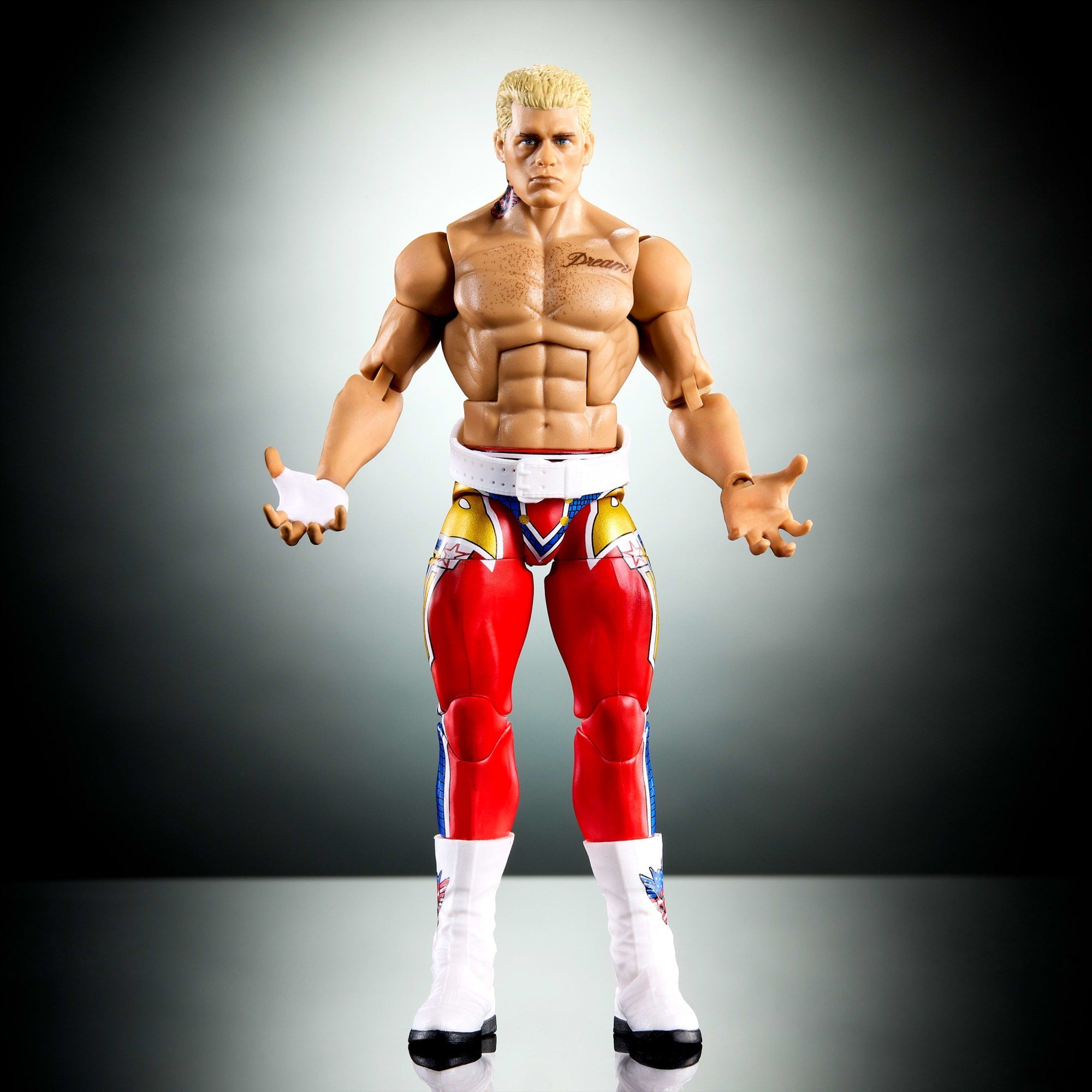 WWE Elite Collection Top Picks Cody Rhodes Action Figure & Accessories, 6-Inch Collectible Set