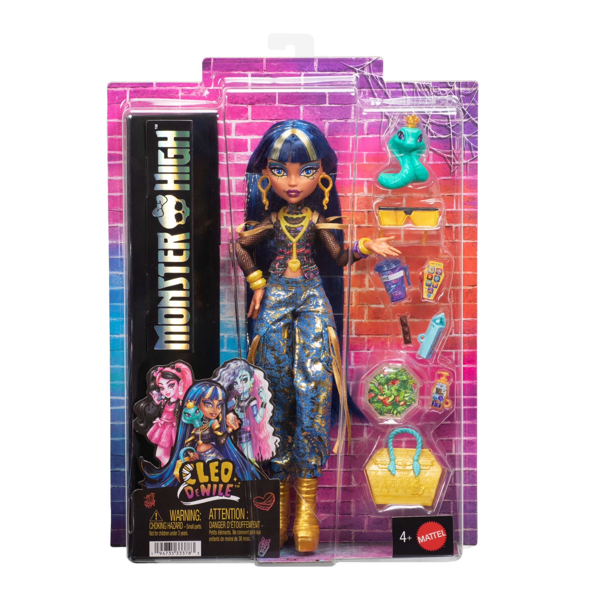 Monster High Boneca Monster high boneca looks monstruoso cleo