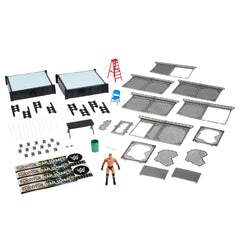 WWE Survivor War Games Playset With Randy Orton Action Figure, 2 Rings, Cage & 5 Accessories