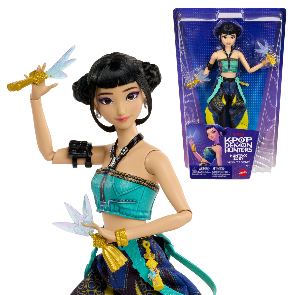 Poupée Mode Zoey de Huntr/X KPop demon Hunters