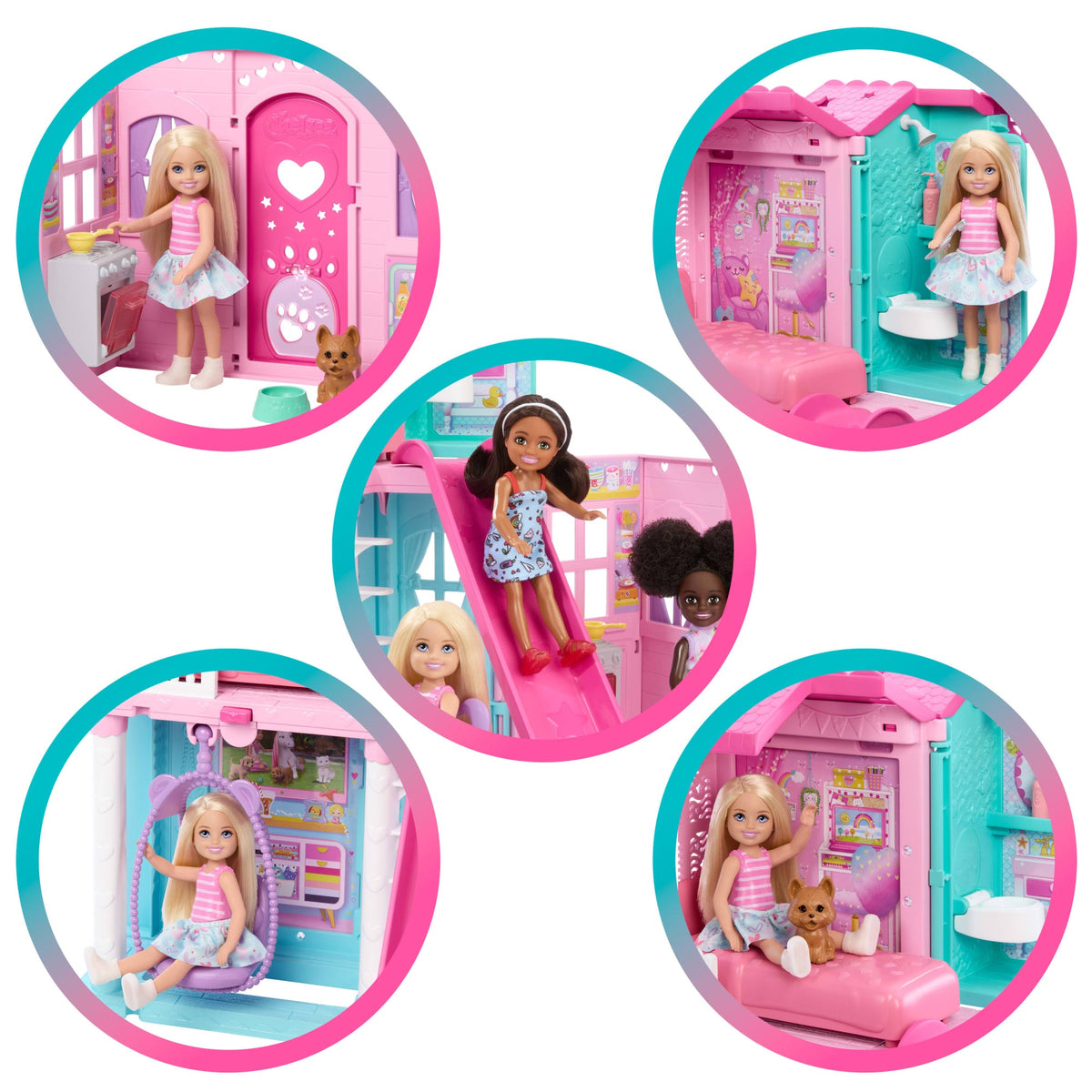 Barbie Casa de Bonecas Transformável da Chelsea