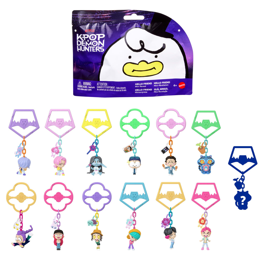 Assortiment Mini-Révélation Hello Friend KPop demon Hunters
