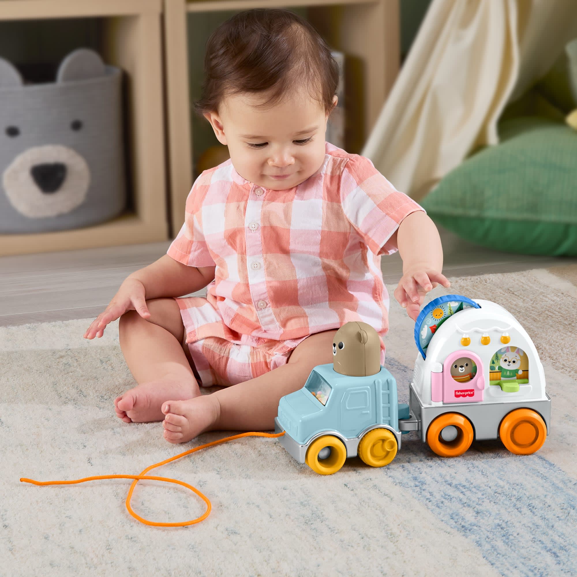 Fisher-Price Infant Juguete para Bebés Camper de Paseo