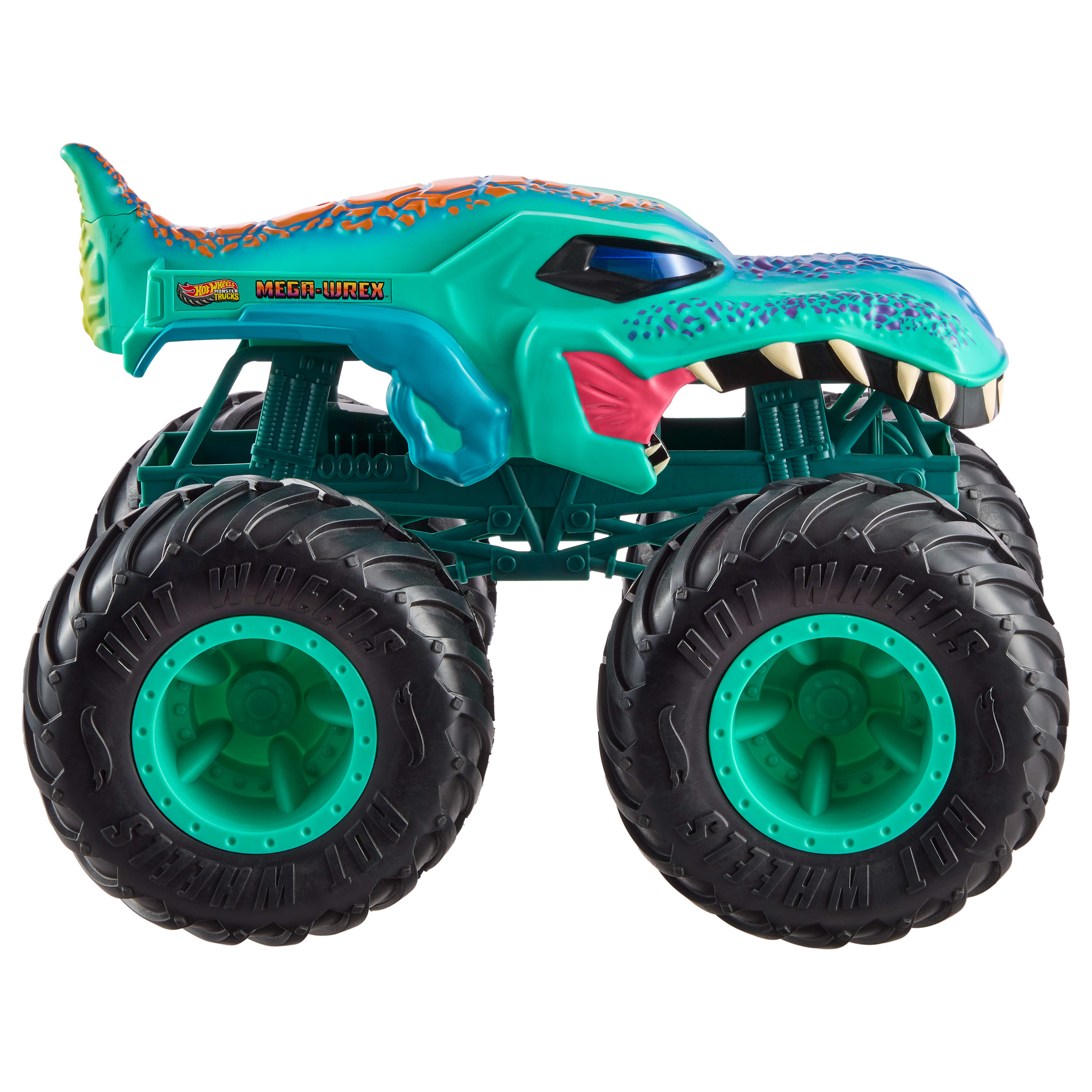 Hot Wheels Monster Trucks Colossal MEGA-Wrex Toy Truck, Large-Scale Vehicle With Big Wheels