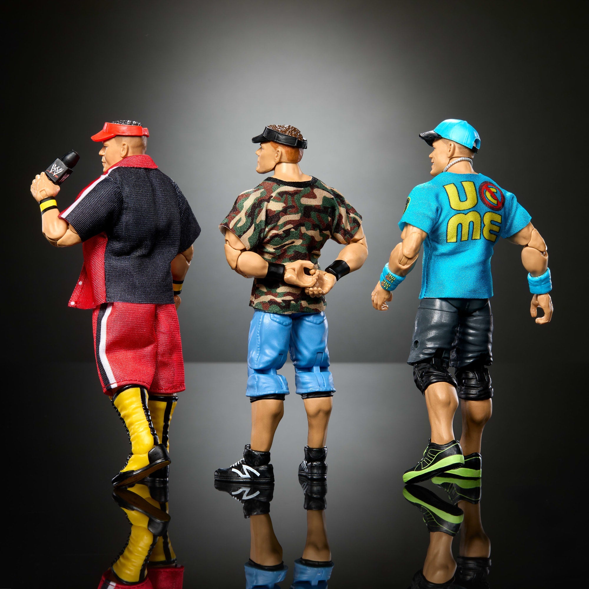 WWE Elite Collection John Cena 3-Pack, Collectible Set Of 6-inch Action Figures With Articulation