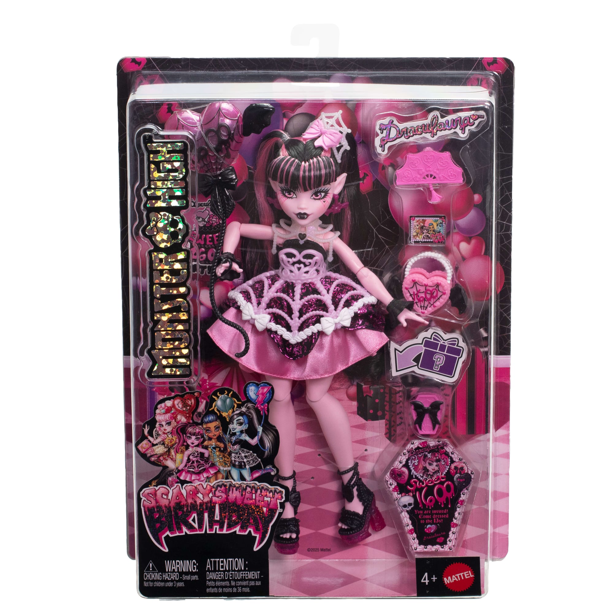 Monster High Muñeca Cumpleaños Draculaura 1600 Draculaura
