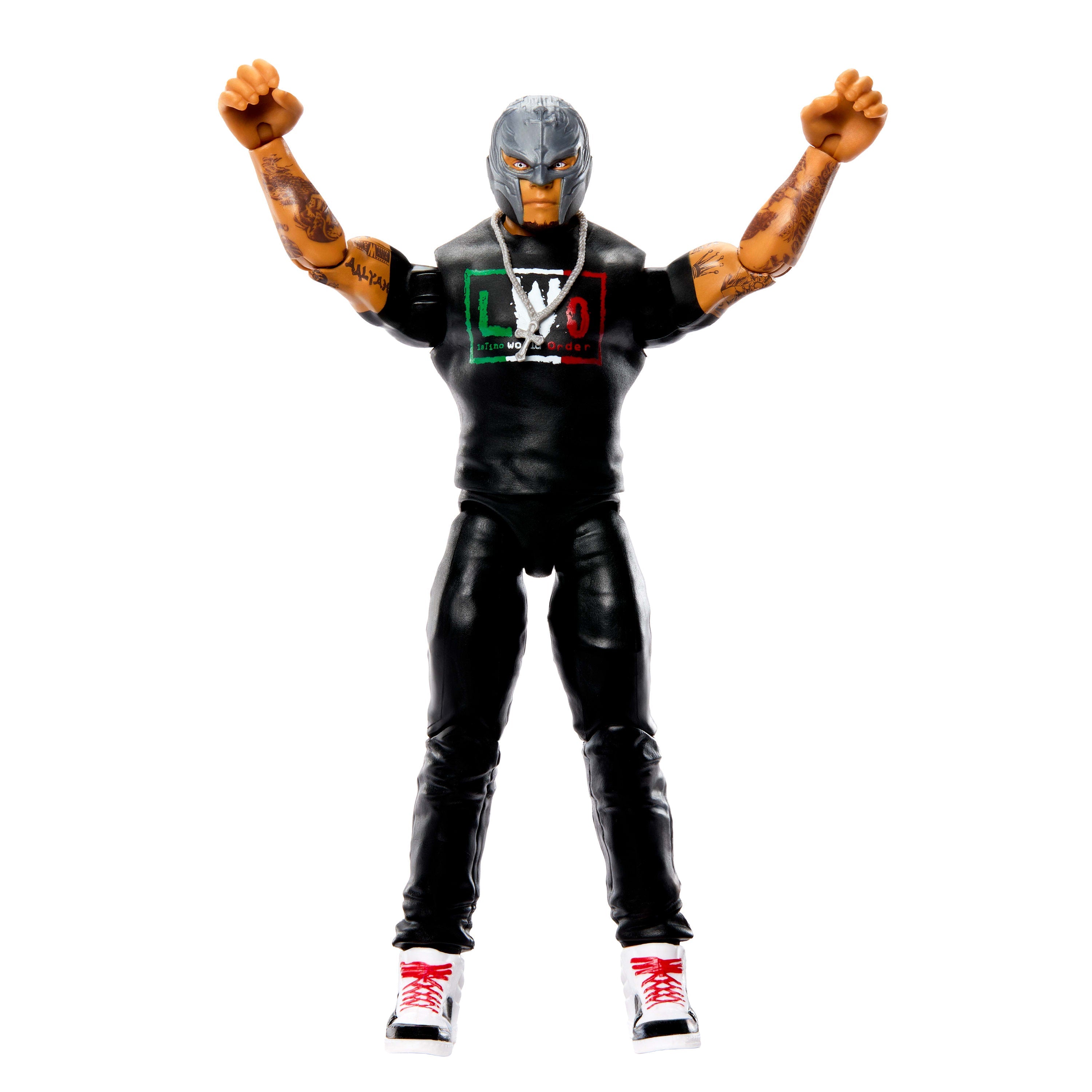 WWE Rey Mysterio Action Figure, Main EVent Series #162, 6-inch Collectible With Articulation