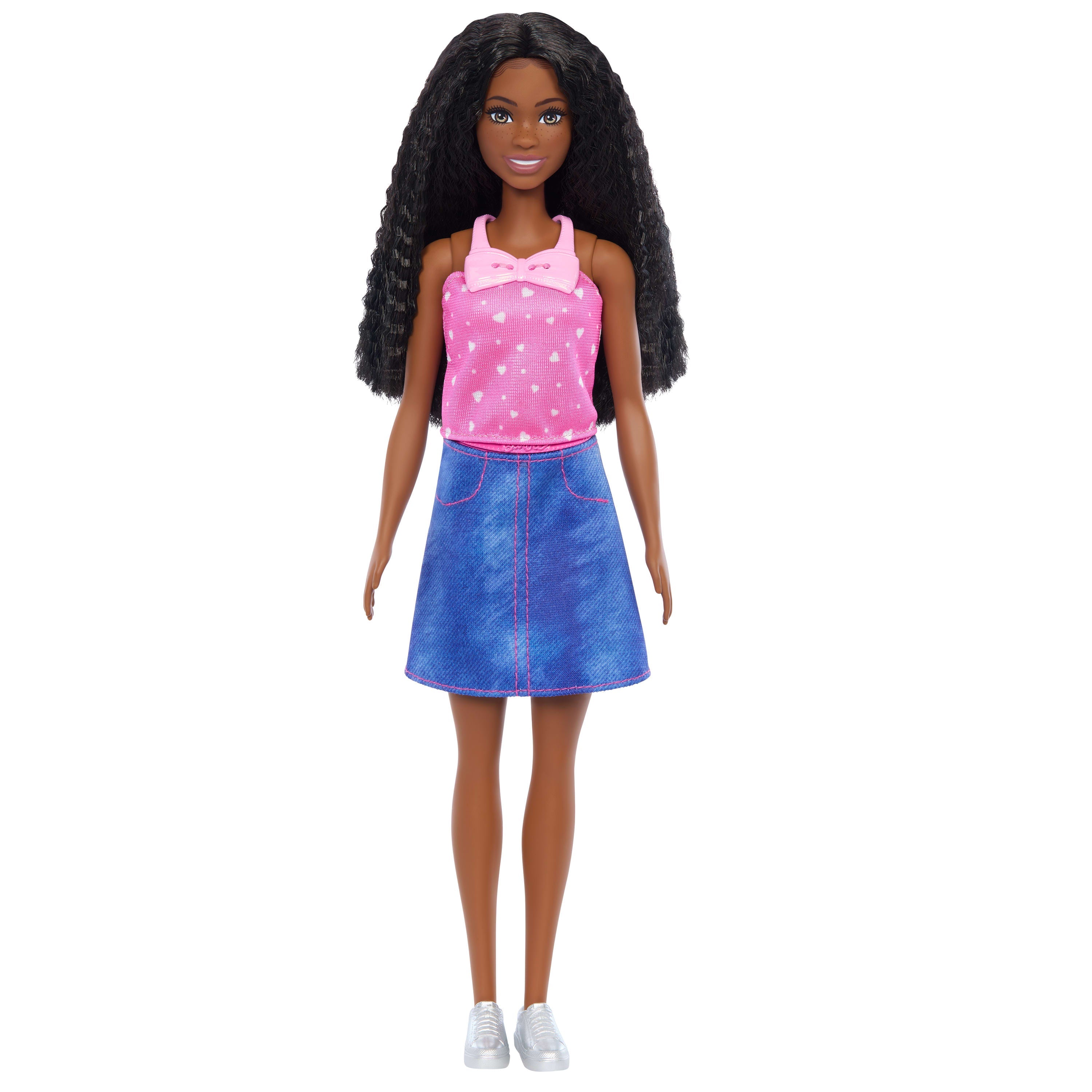 Barbie Easy To Dress Brooklyn Doll Featuring Easy To Dress, Snap On Fashions, Fashion Dolls With Brunette Brushable Hair