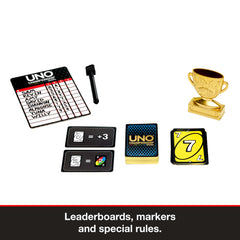 UNO Championship Series Expanded Tournament Set Card Game For Large Groups Of 6 To 30 Players.