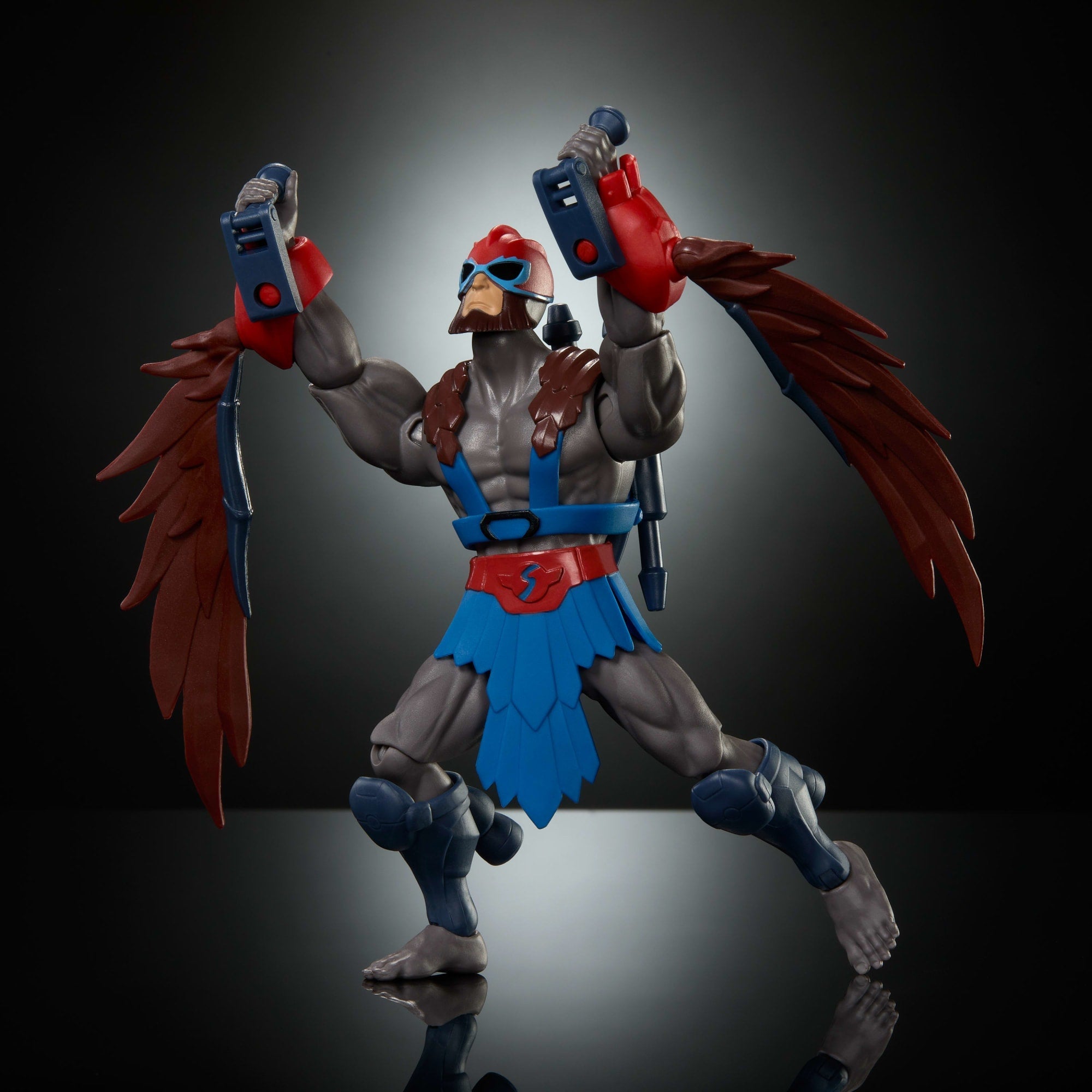 Masters Of The Universe Origins 200X Cartoon Collection Stratos 5.5 inch Action Figure Motu Hero Toy
