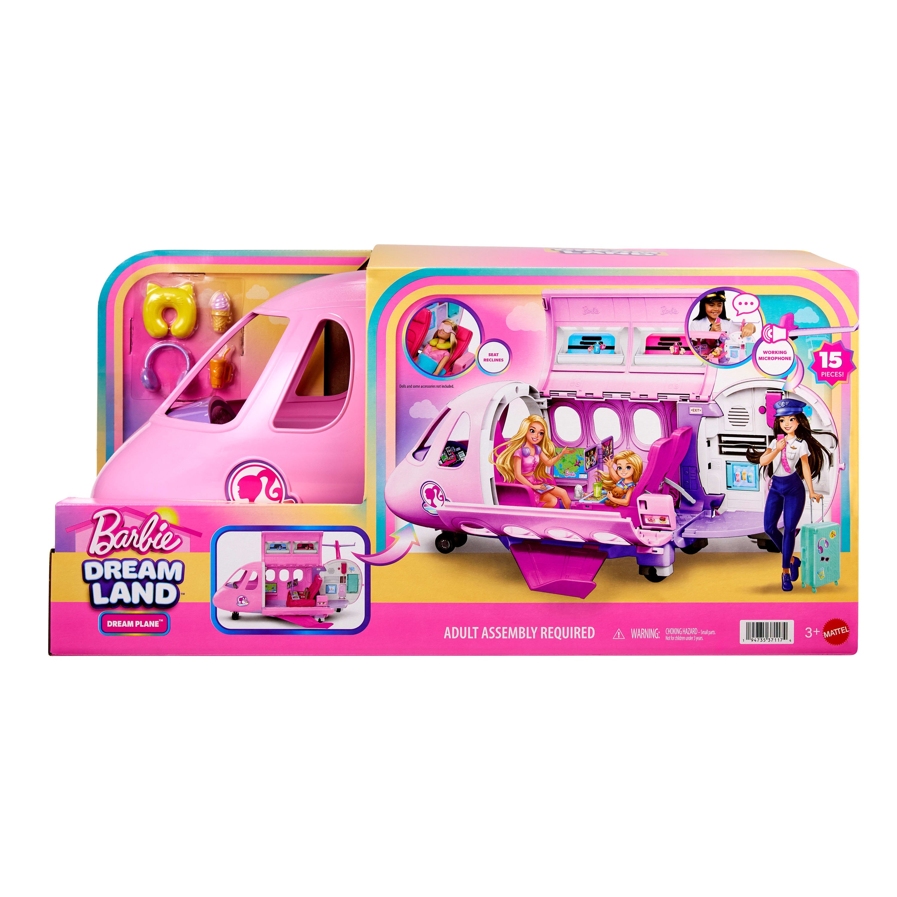 Barbie Conjunto de Brinquedo Avião dos Sonhos