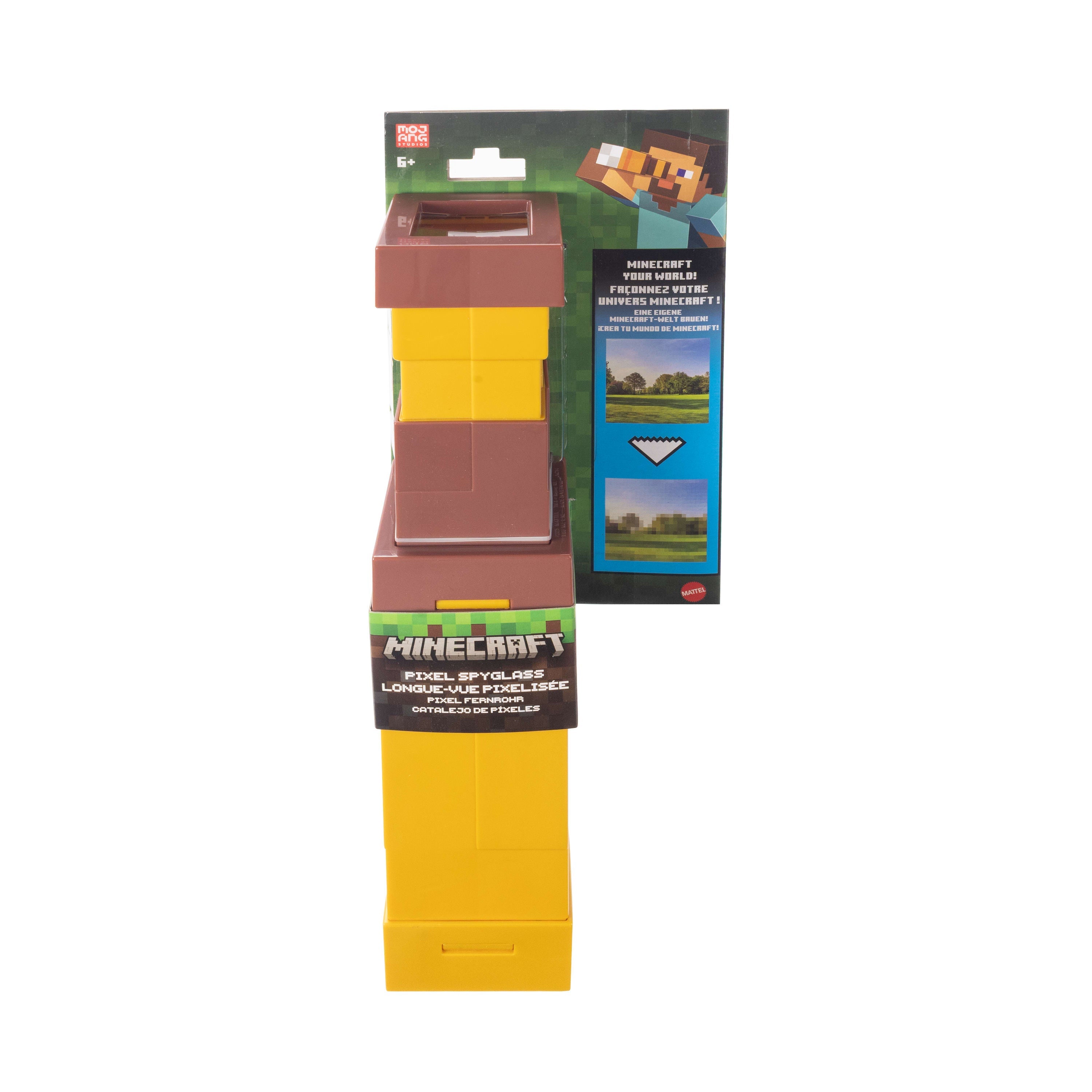 Minecraft Vanilla Figura de Ação Visor de Espião para Roleplay