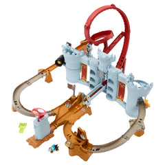 Hot Wheels-Coffret Mario Kart Château de Bowser-Avec Véhicule Kamek
