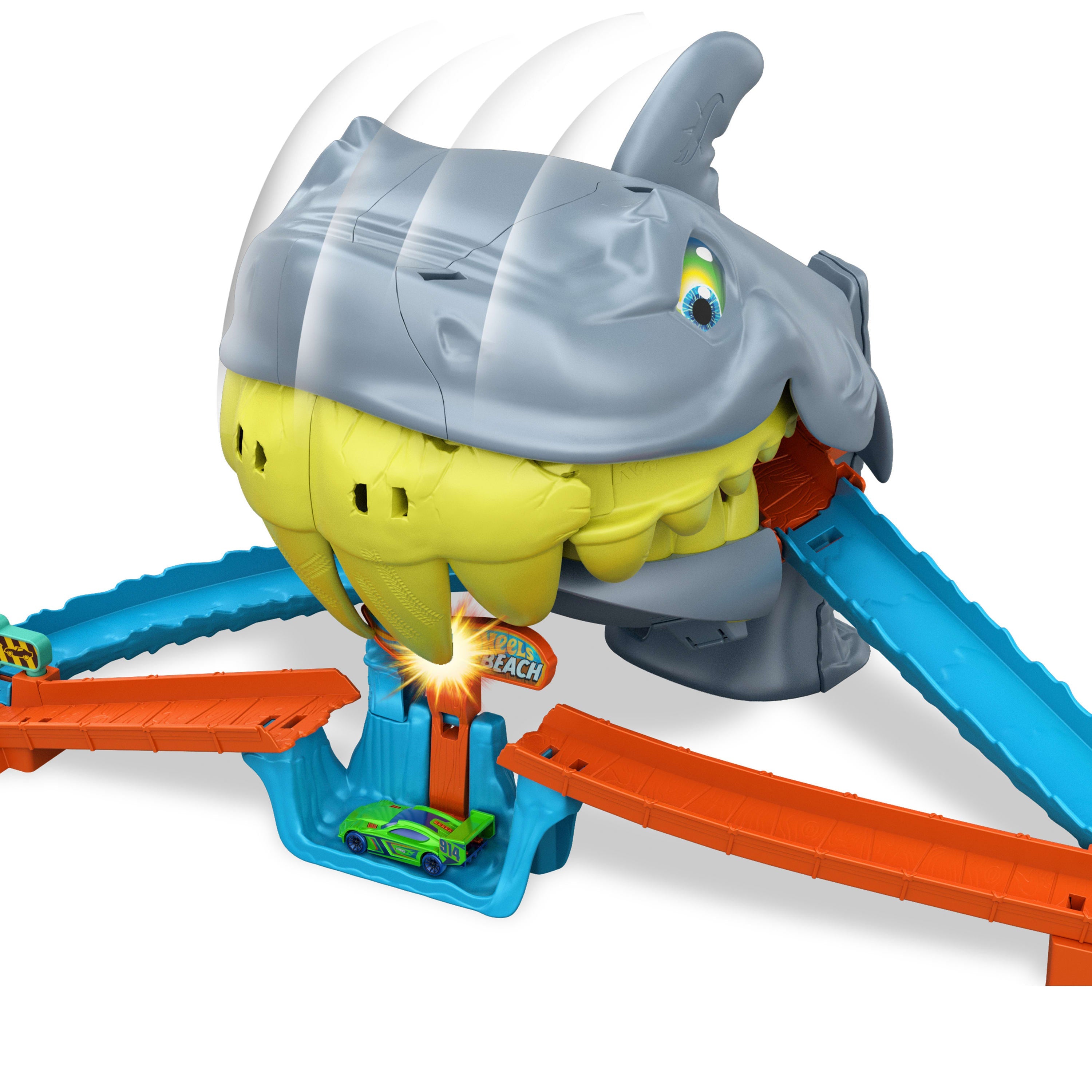 Hot Wheels City Pista de Brinquedo Pista Tubarão