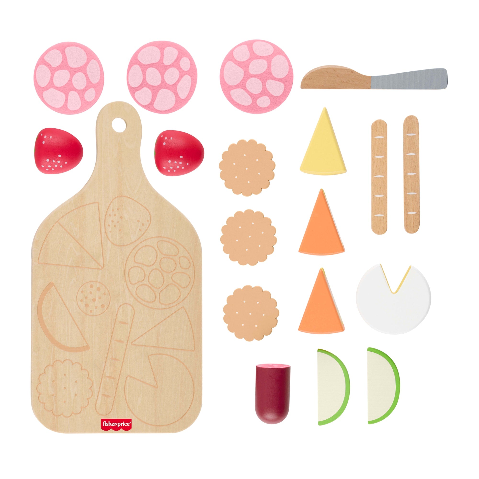 ensemble de Planches à Charcuterie en Bois Fisher-Price®