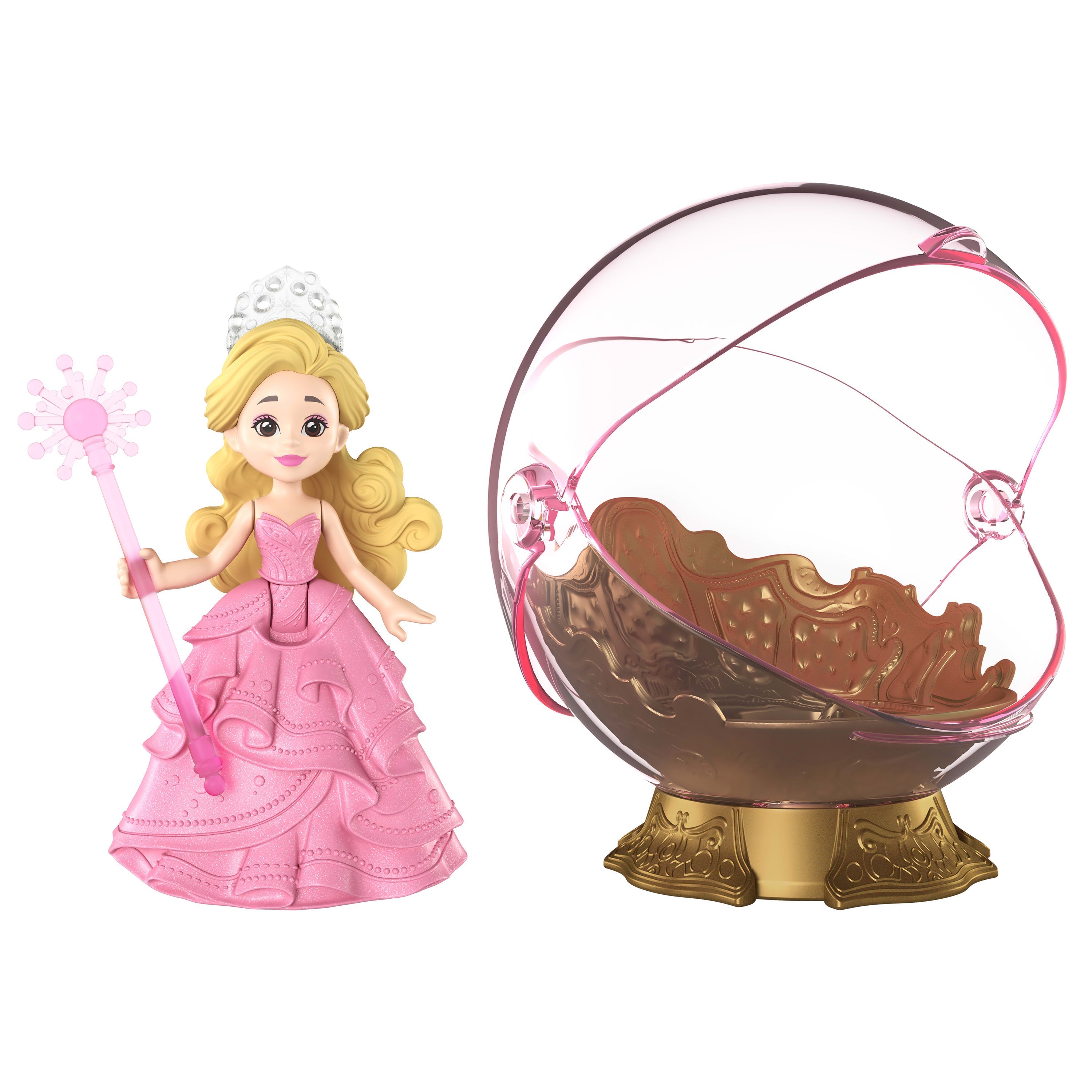 Universal Pictures’ Wicked Glinda's Floating Bubble Toy With Vehicle & Glinda Small Doll