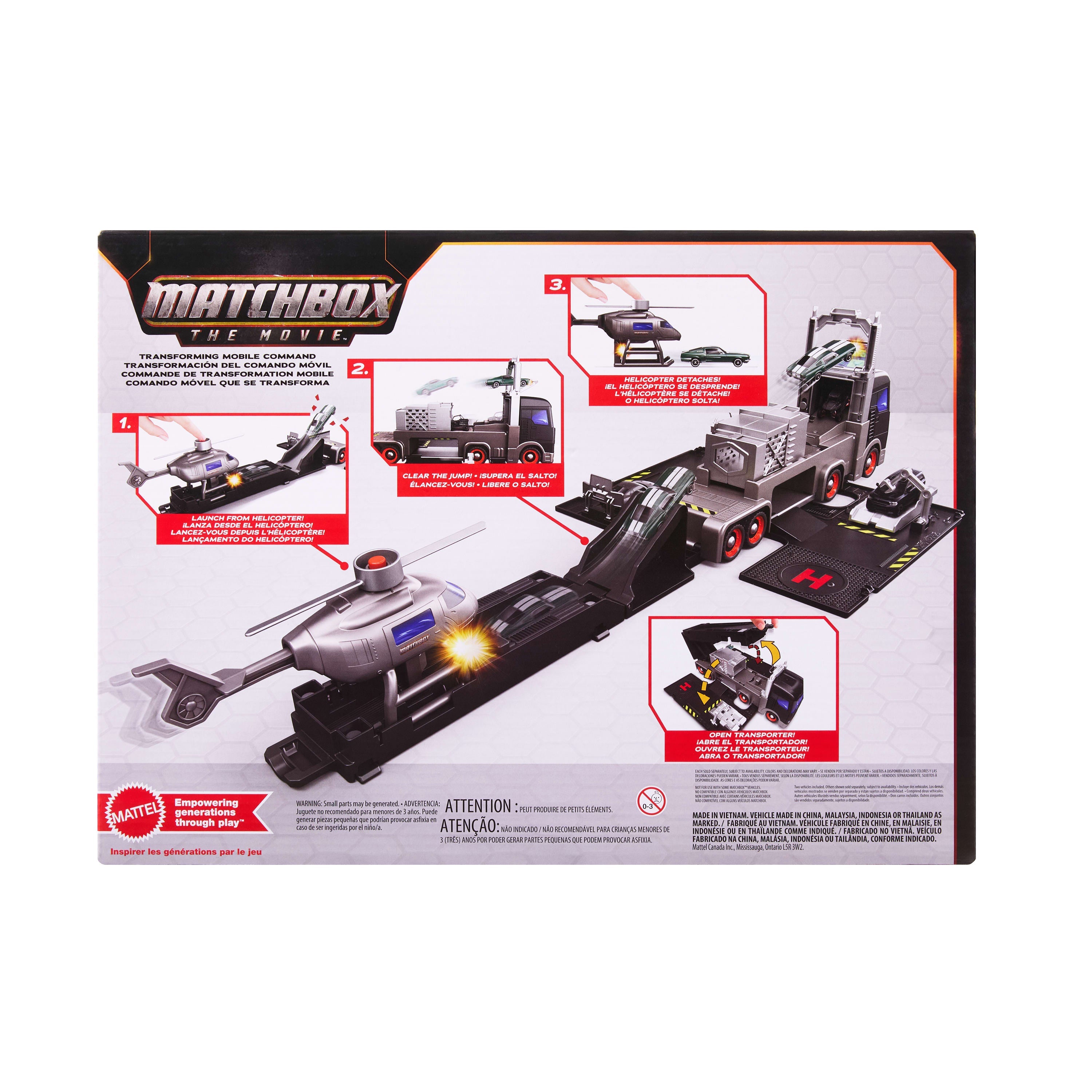 Centre de Commandement Mobile Transformable Matchbox