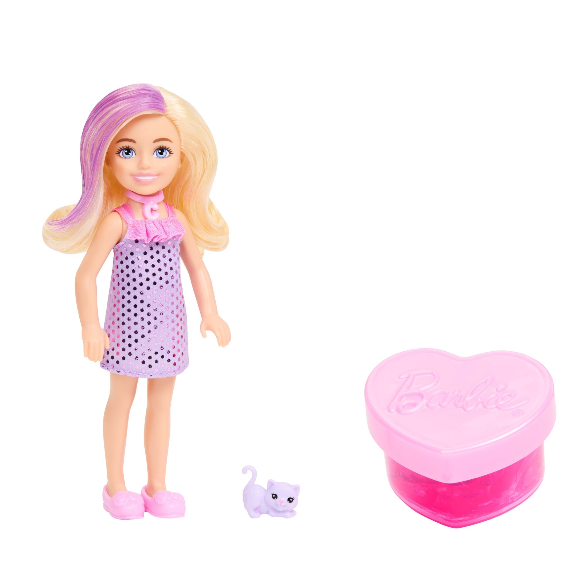 Barbie Party Unboxed Muñeca Chelsea Fiesta Glamour Sorpresa