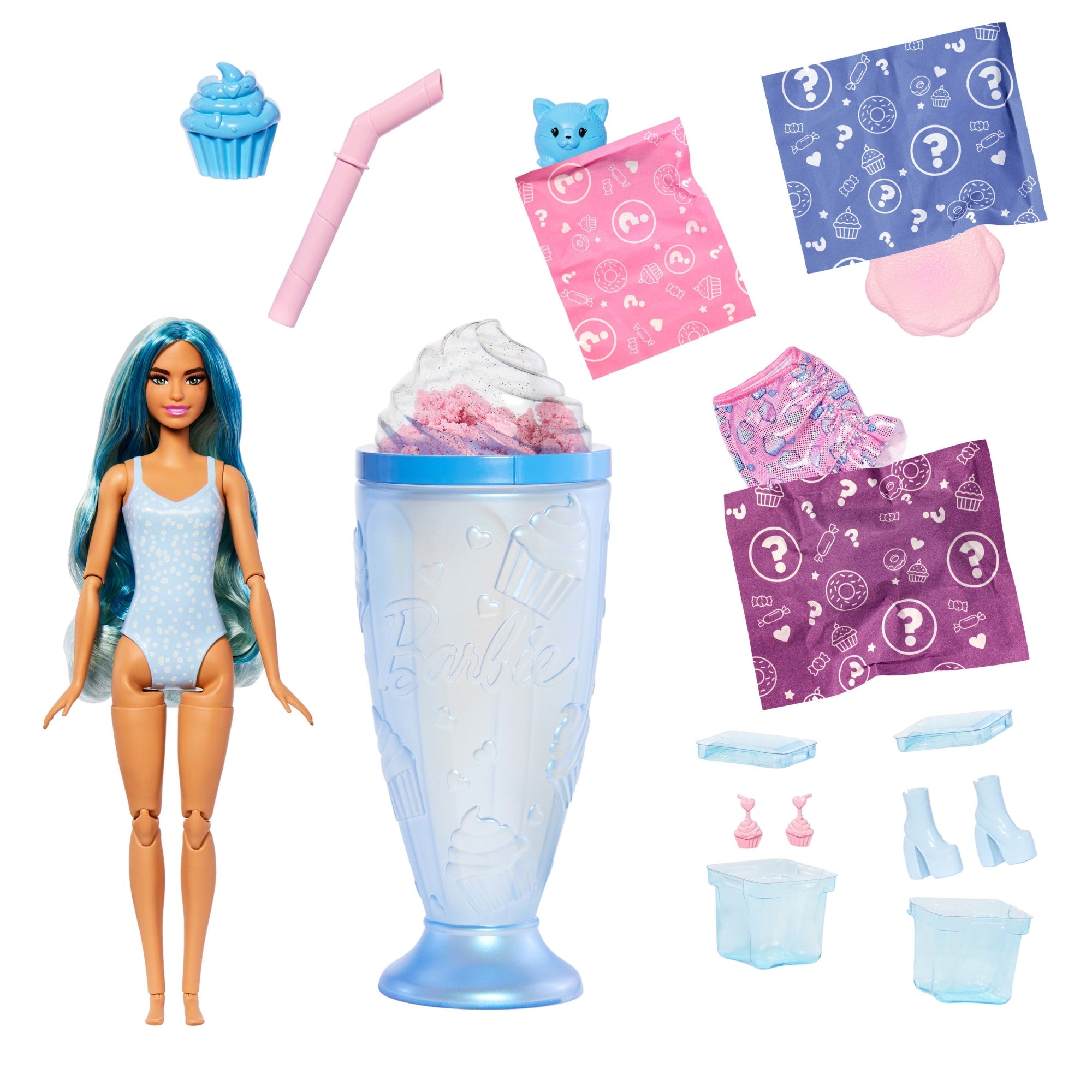 Barbie Pop Reveal Muñeca Dulces Sorpresas Cupcakes