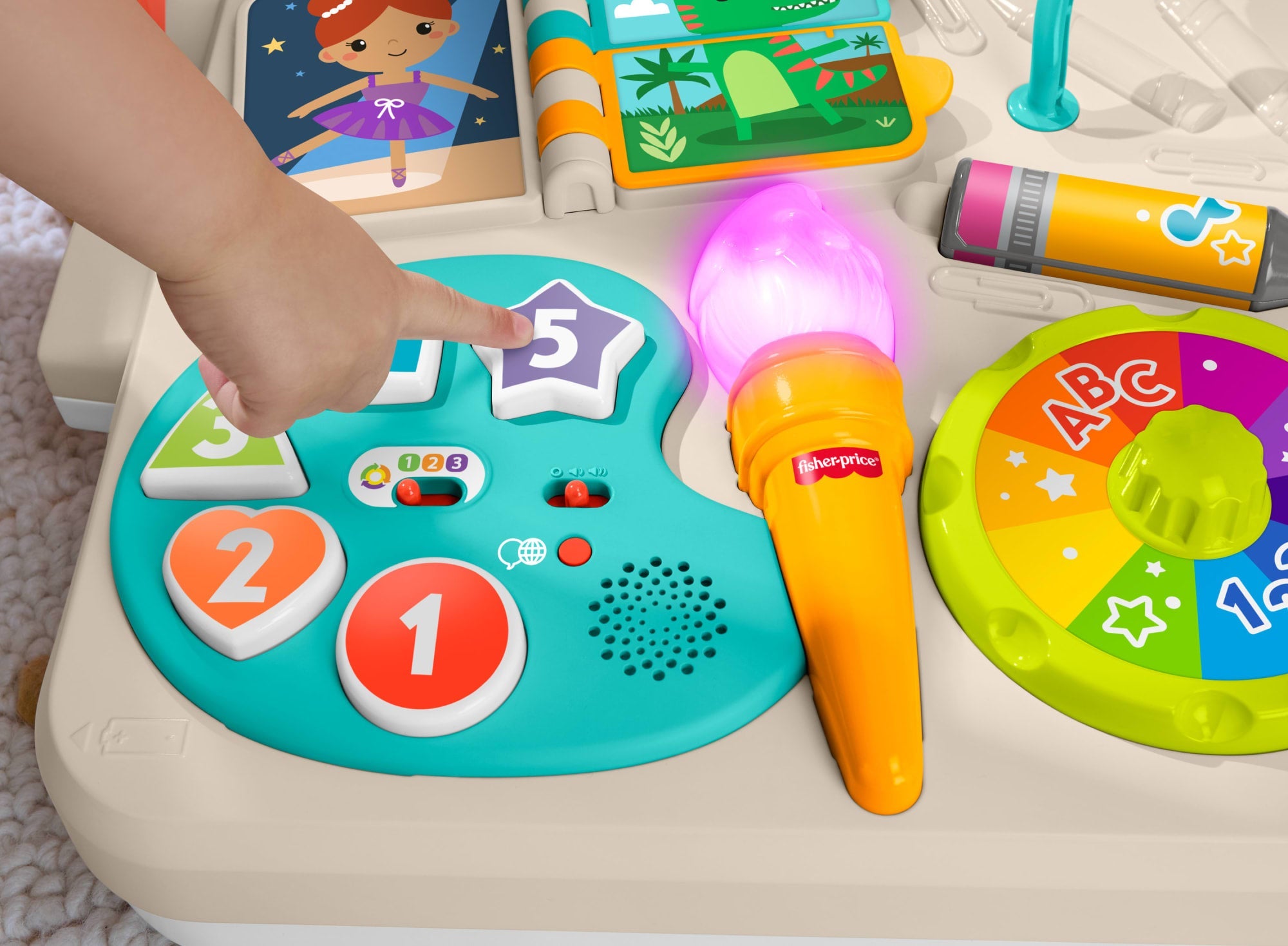 Fisher-Price Brinquedo para Bebês Mesa de Atividades 4 em 1