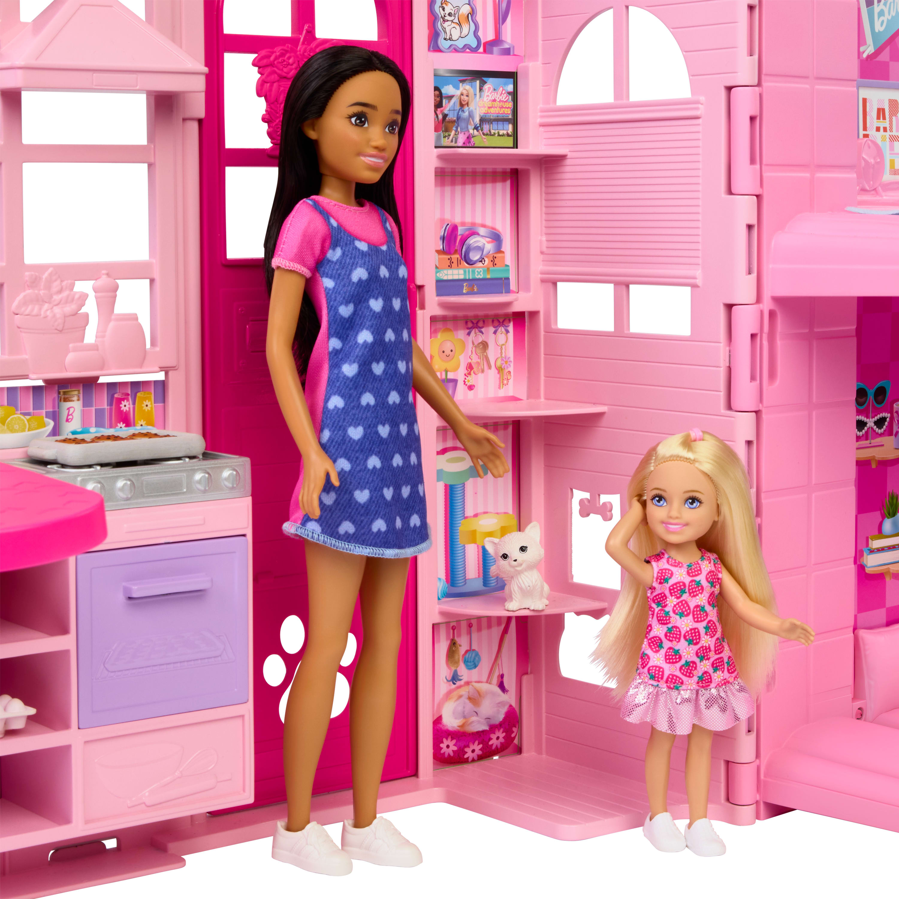 Barbie Conjunto de Brinquedo Casa Glam com Boneca