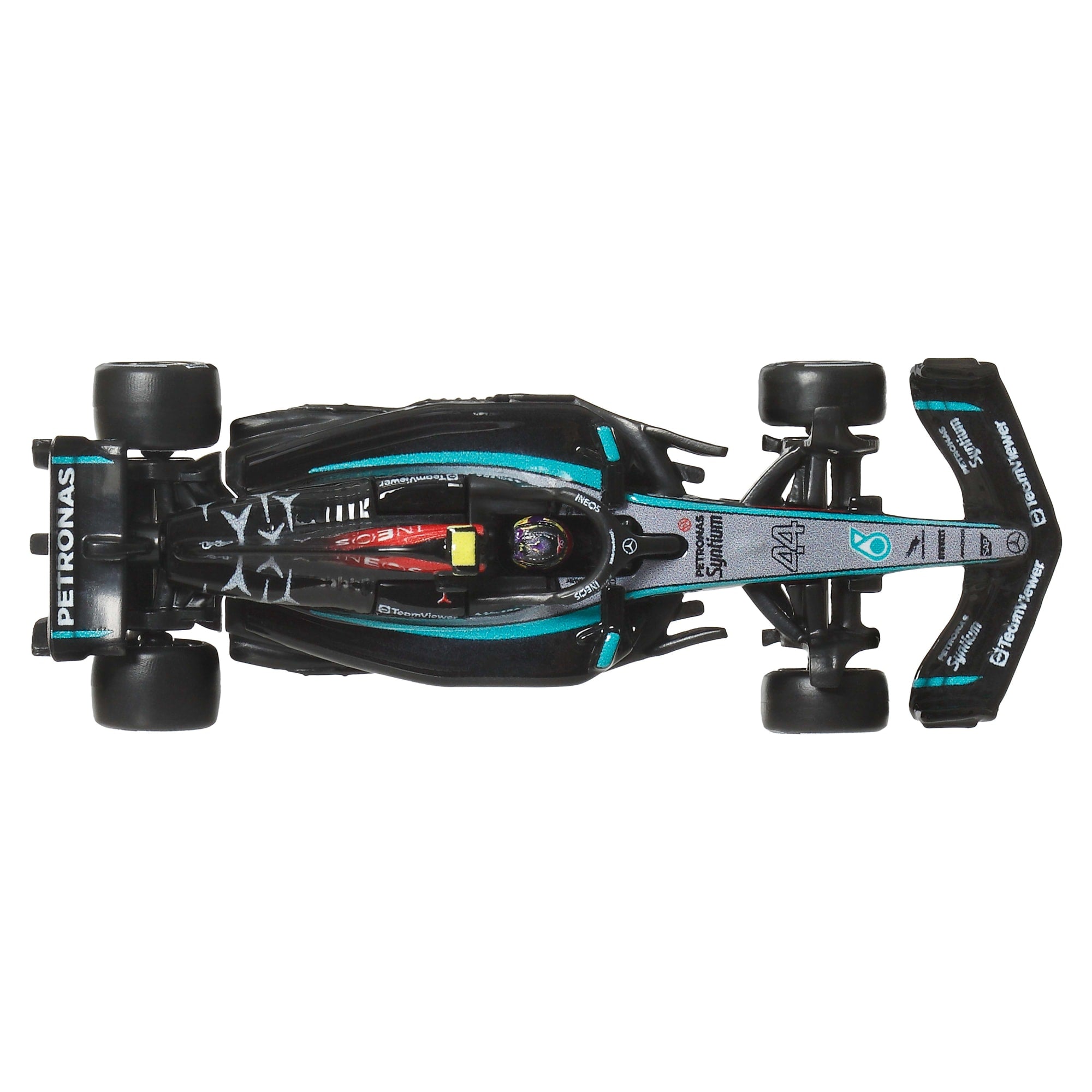 Hot Wheels Collector Veículo de Coleção Equipe Mercedes-AMG PETRONAS Formula 1 Lewis Hamilton