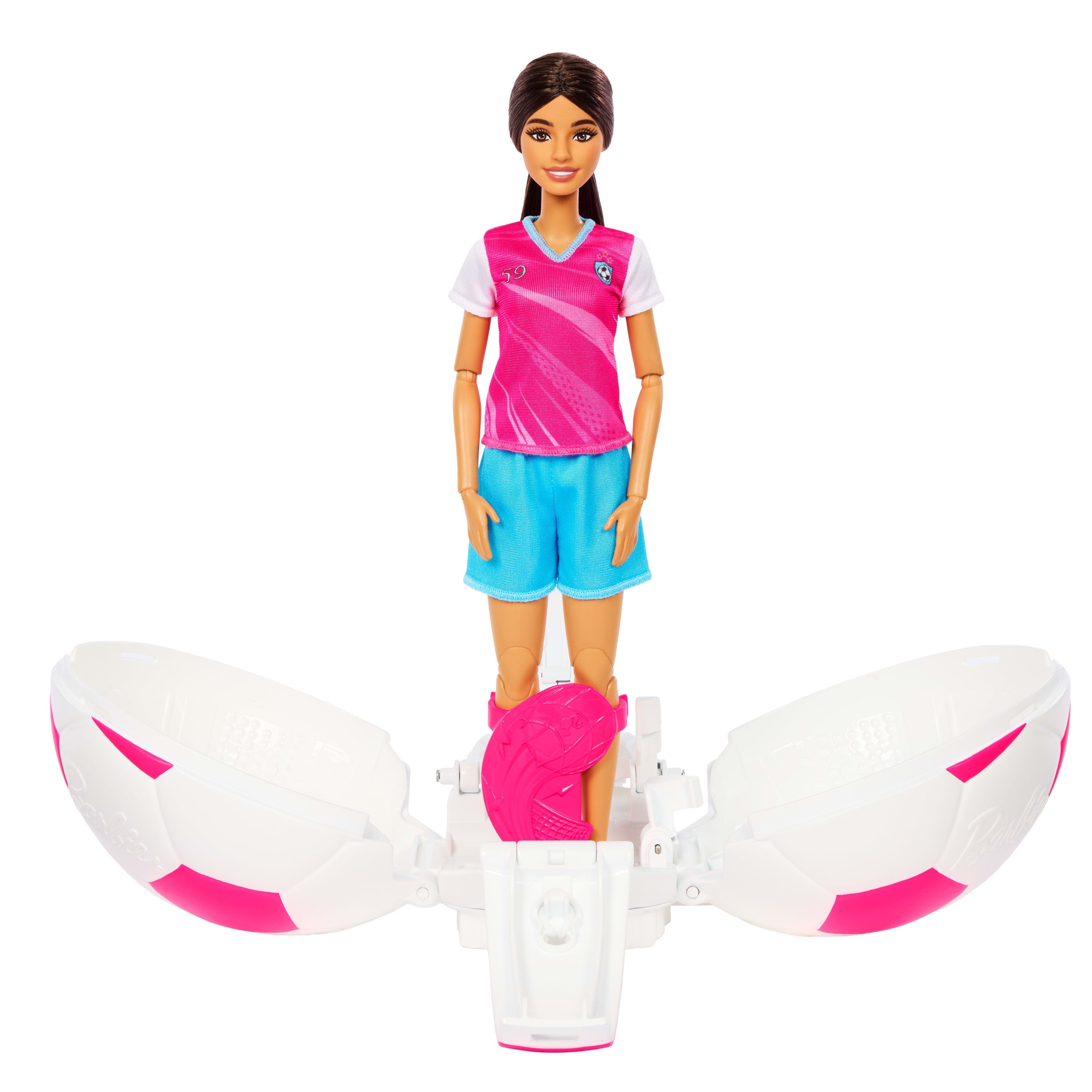 Barbie Profesiones Muñeca Barbie Career Burst - Jugadora de Fútbol