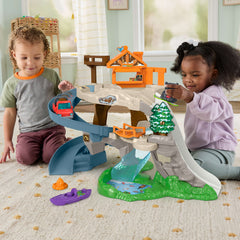 Little People Juguete para Bebés Set de Juego Montaña Definitiva