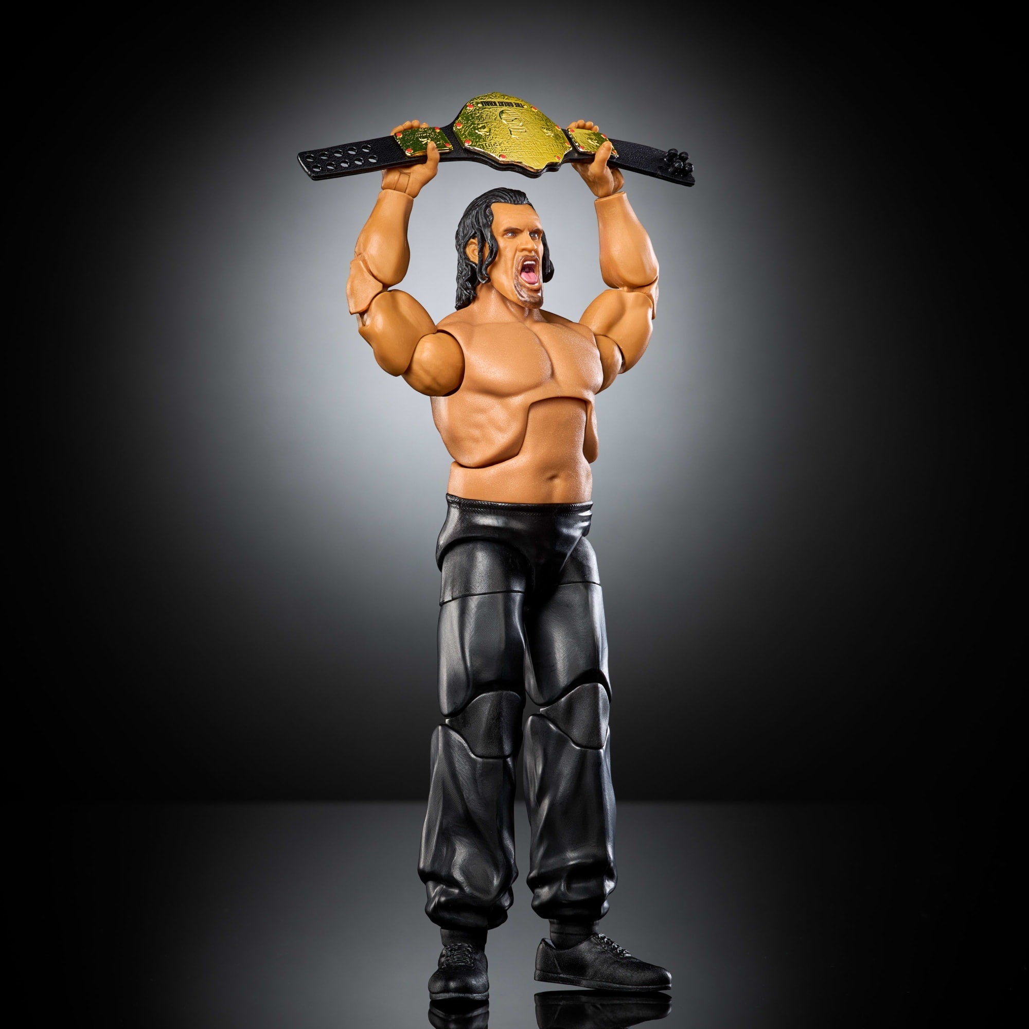 WWE Elite Great Khali Smash Action Figure, Series #123 Set, 6-Inch Collectible With Accessories