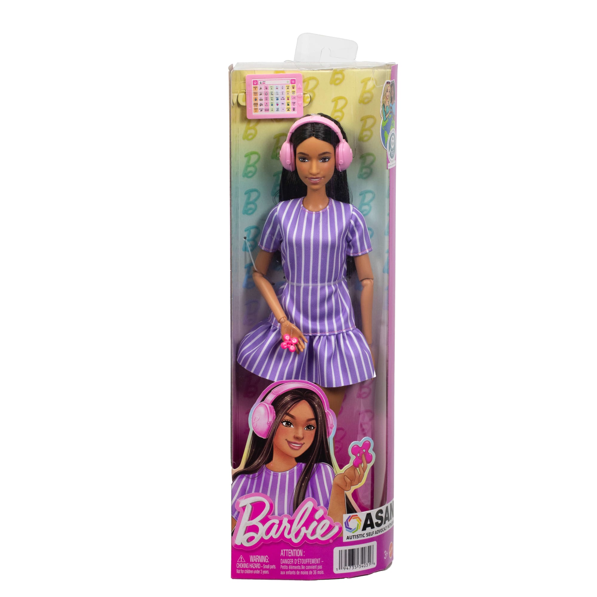 Barbie Fashionista Muñeca Autismo