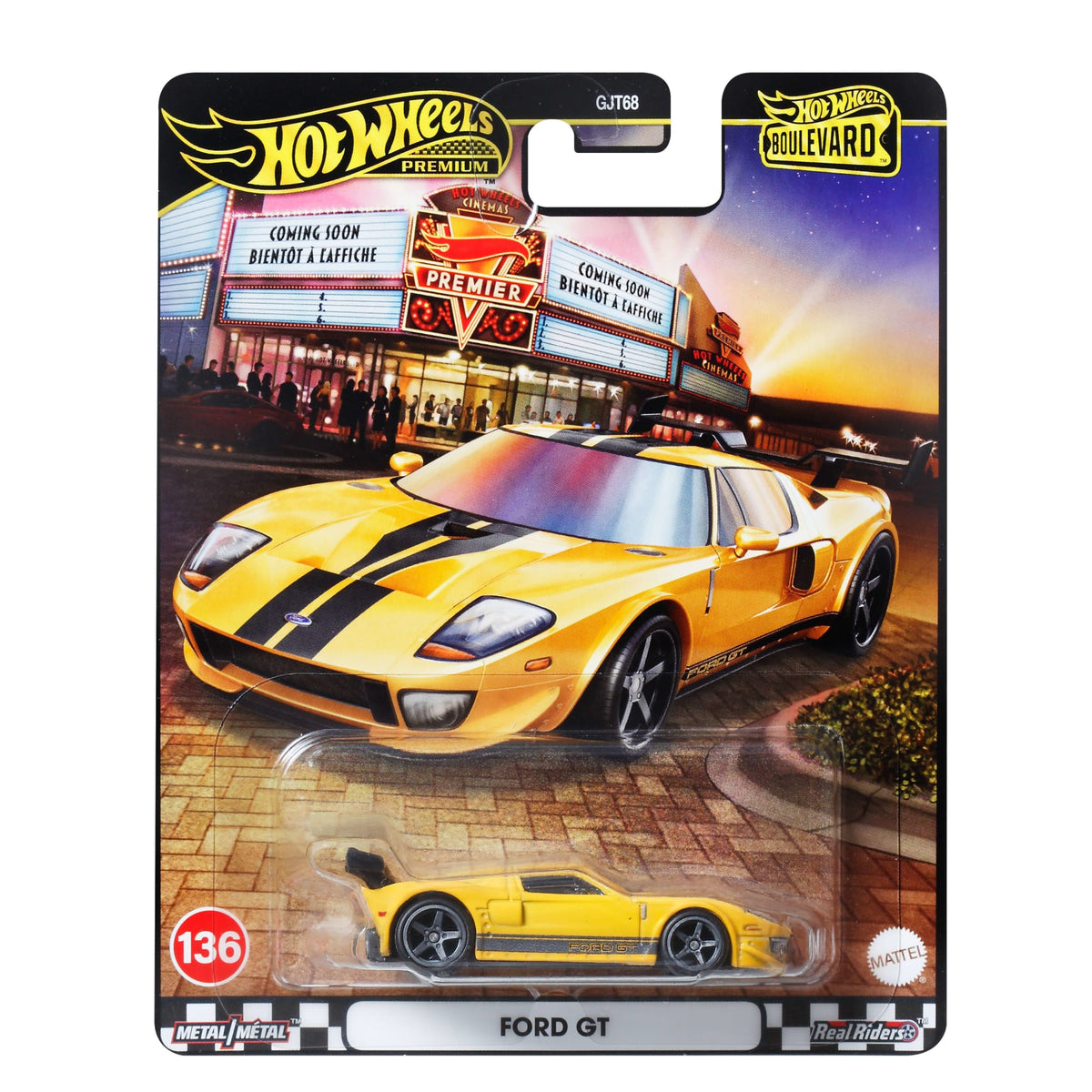 Hot Wheels Boulevard Vehicle, 1 Premium 1:64 Scale Car, Toy For Collectors