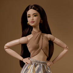 Barbie Signature Barbie Basics - Calcas Dourada