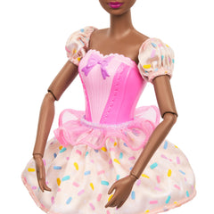 Barbie in The Nutcracker Land Of Sweets Ballerina Nikki Doll With Black Hair With Tutu And Candy Themed Accessories