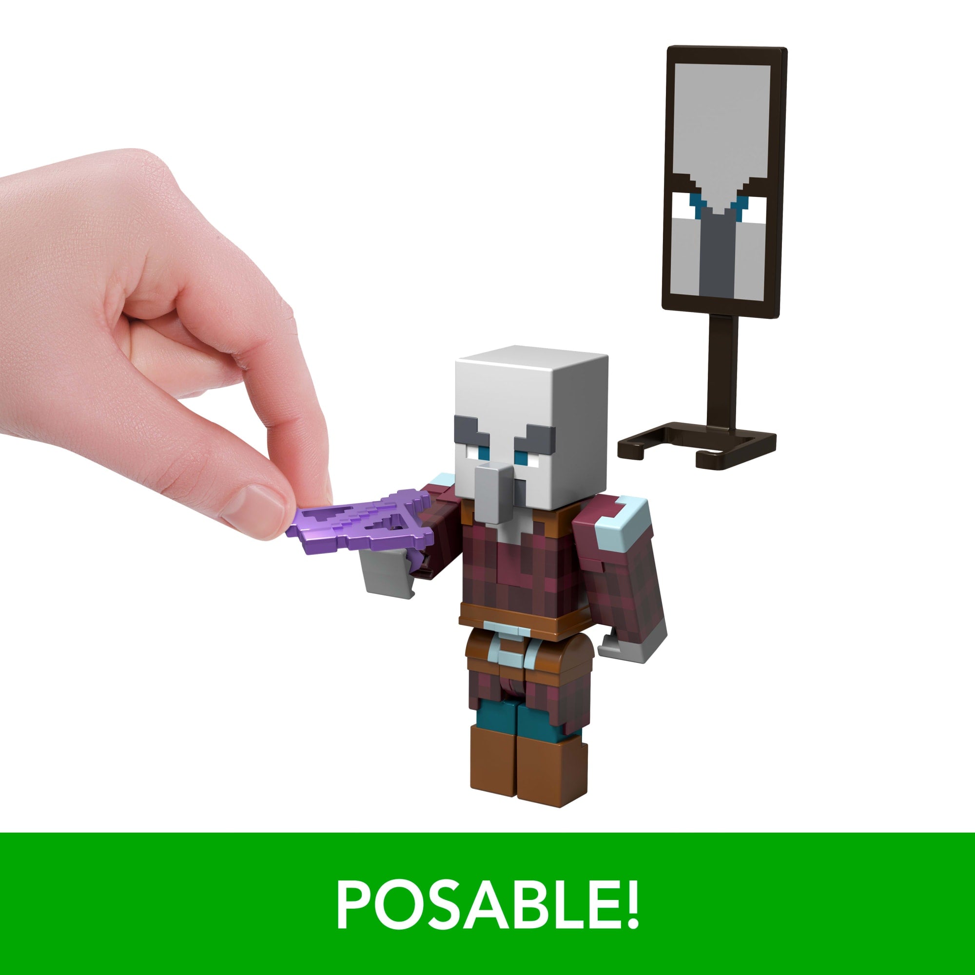 Minecraft Village Raid Pack With 3 Action Figures & 3 Accessories, 3.25-inch Scale Collectible Set