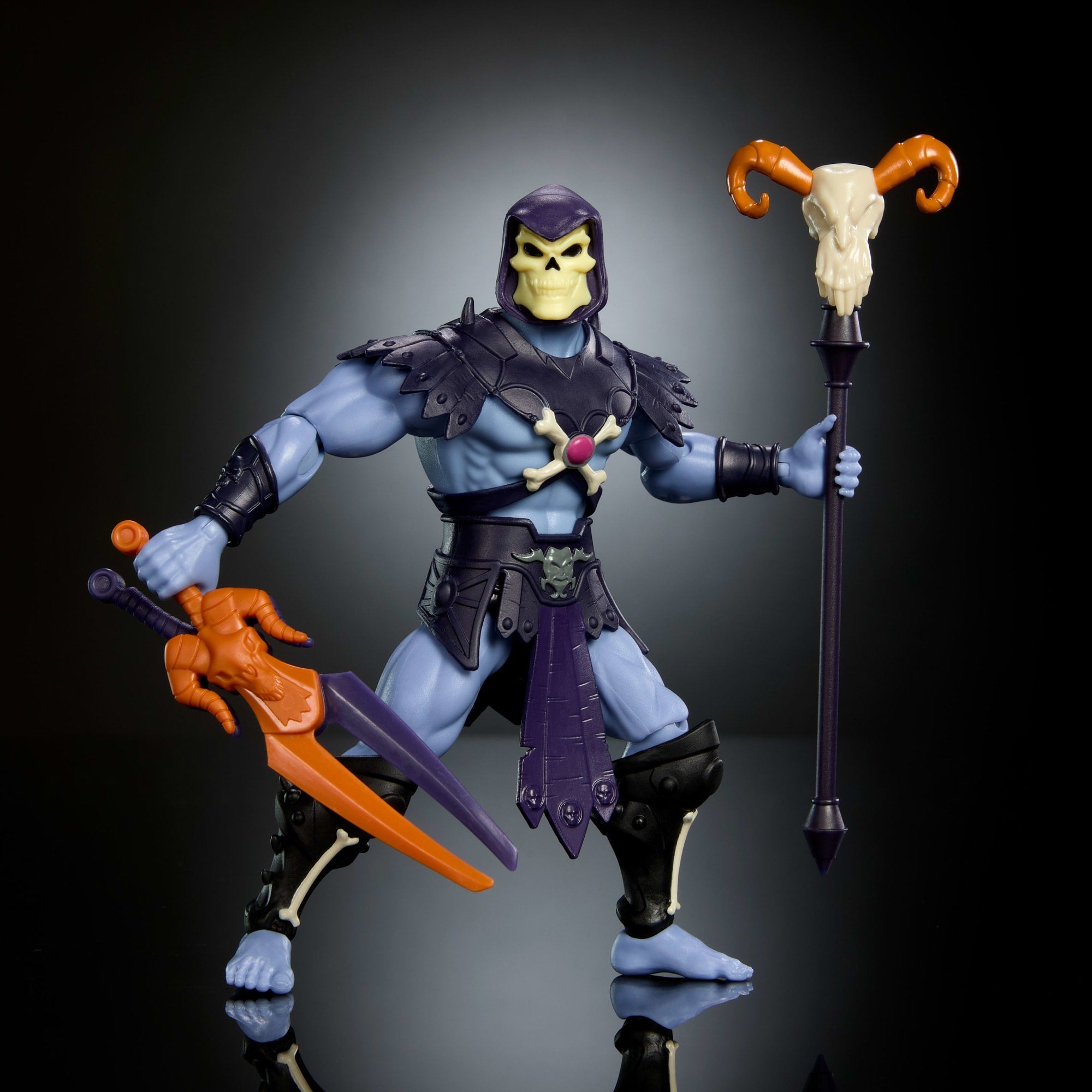 Masters Of The Universe Origins 200X Cartoon Collection Skeletor 5.5 Inch Action Figure MOTU Toy